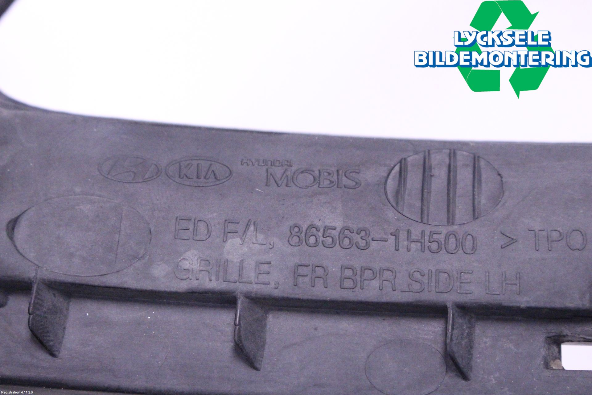 Kia CEED 06-12 Dimljussarg Fram