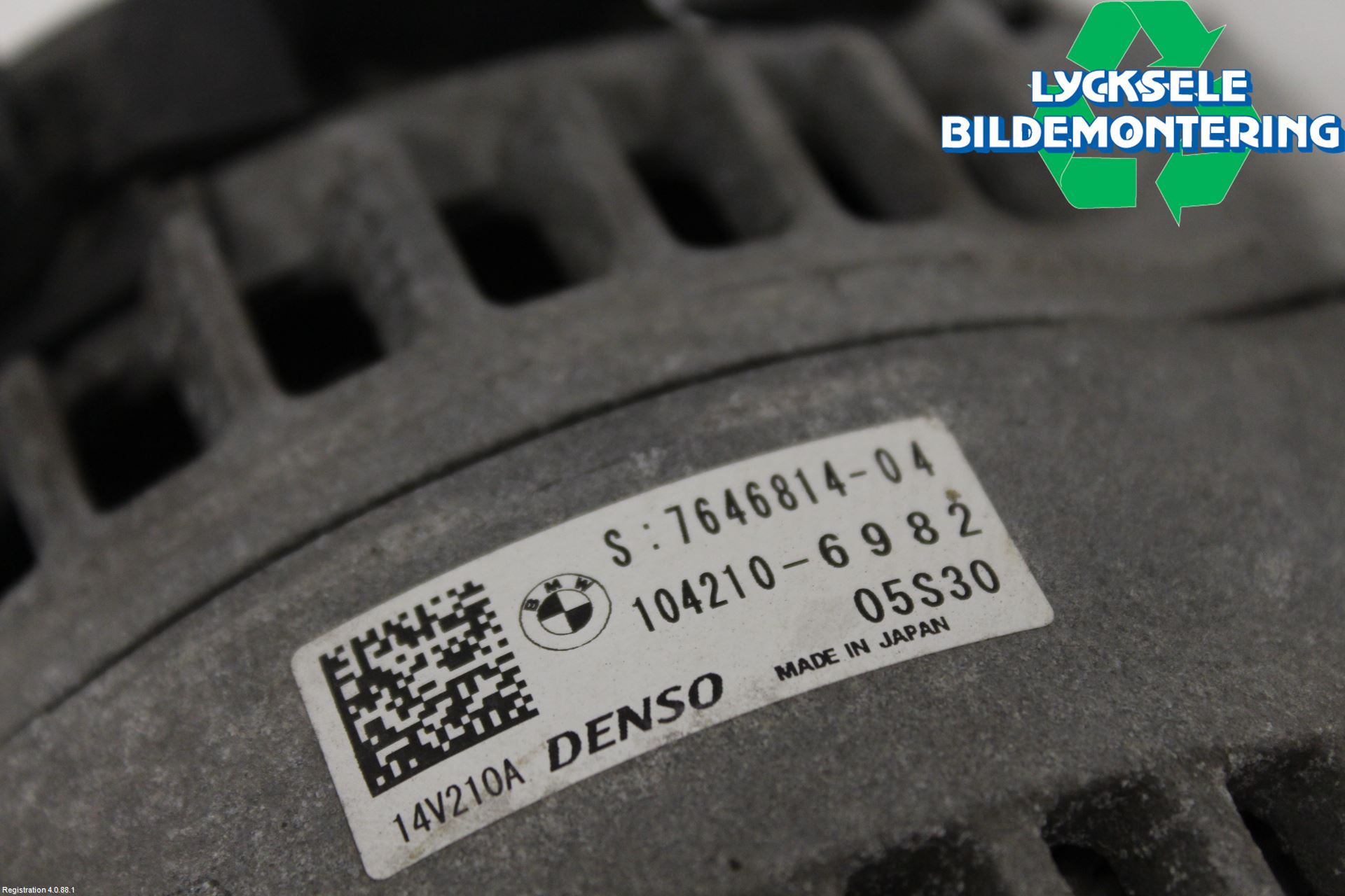 BMW 5 F10/F11/F18 09-17 Generator