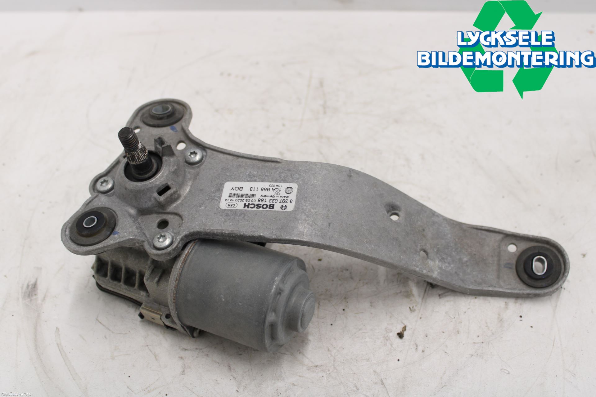 Volkswagen VW ID.3 21- Torkarmotor Vindruta