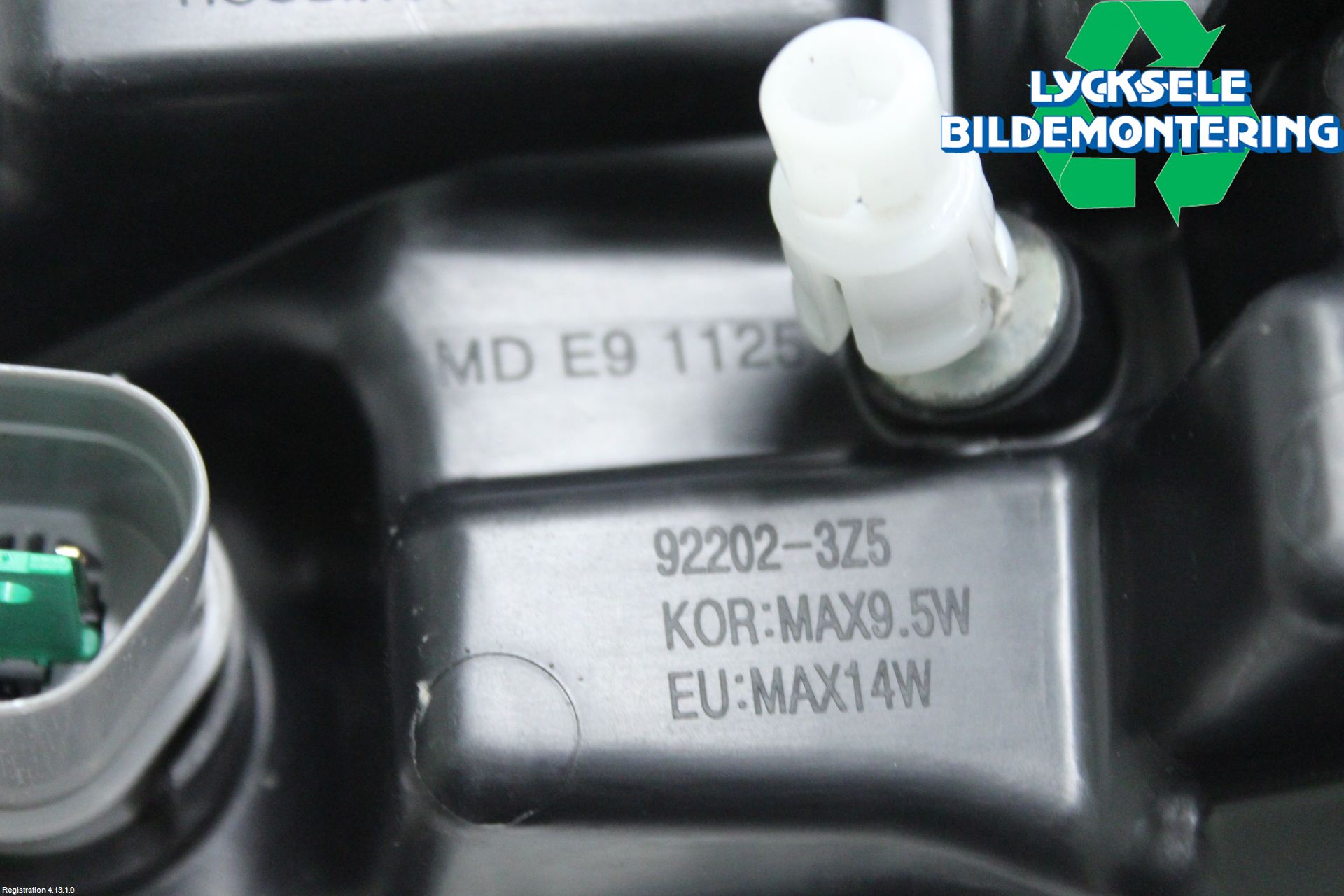 Hyundai i40 16-18 Dimljus-Varselljus Fram