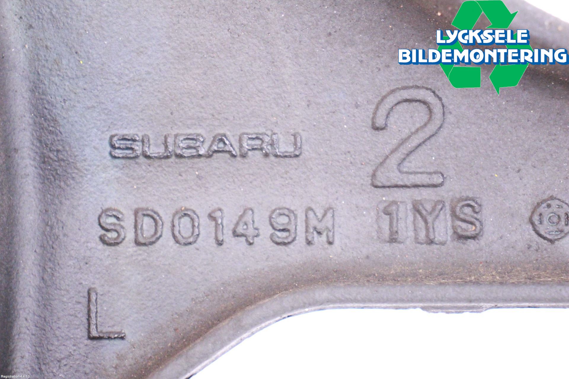 Subaru XV 18-22 Bärarm Bak Övre Vänster