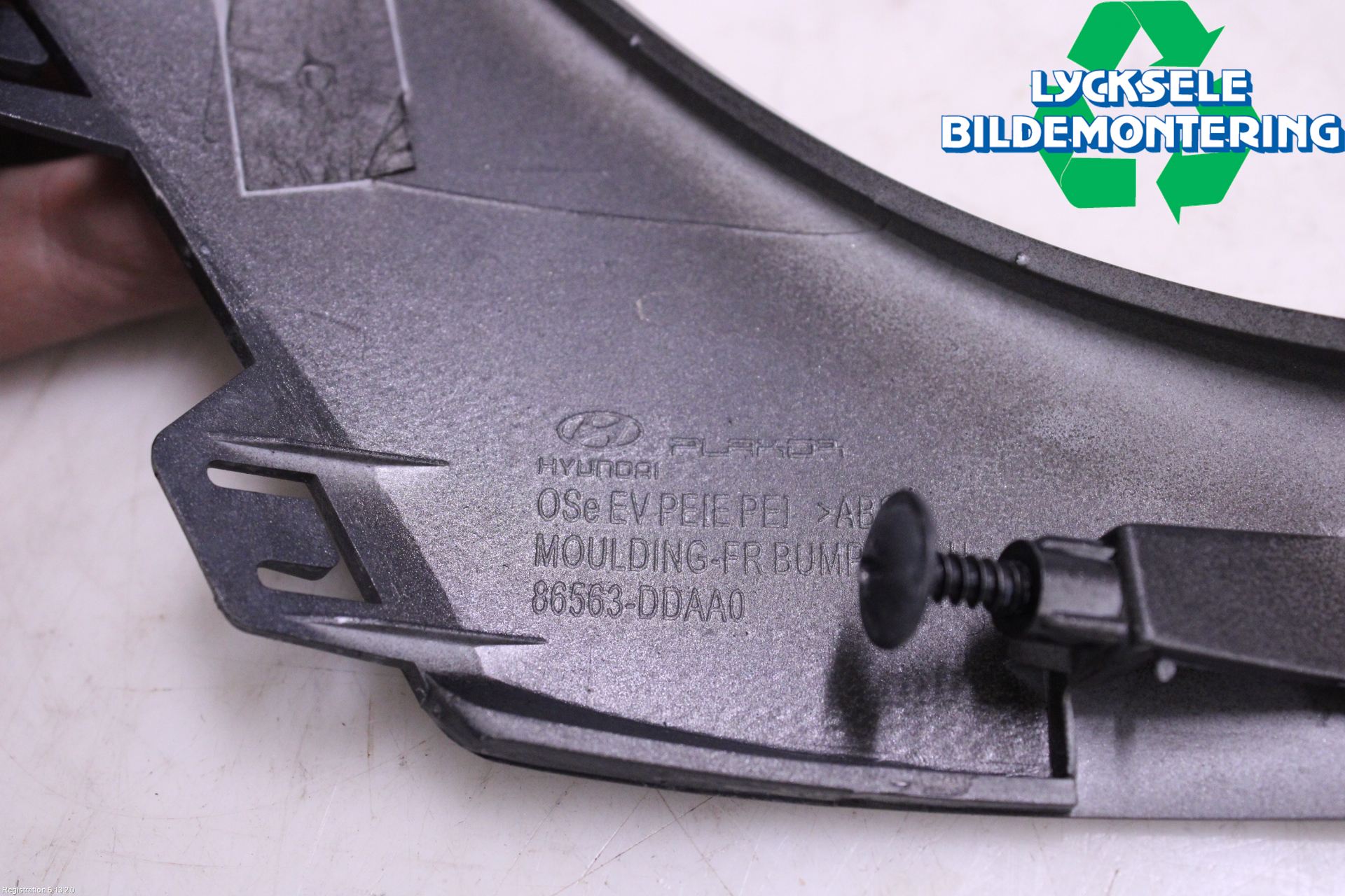 Hyundai KONA/ELECTRIC OS 18-23 List Fram-Huv-Front