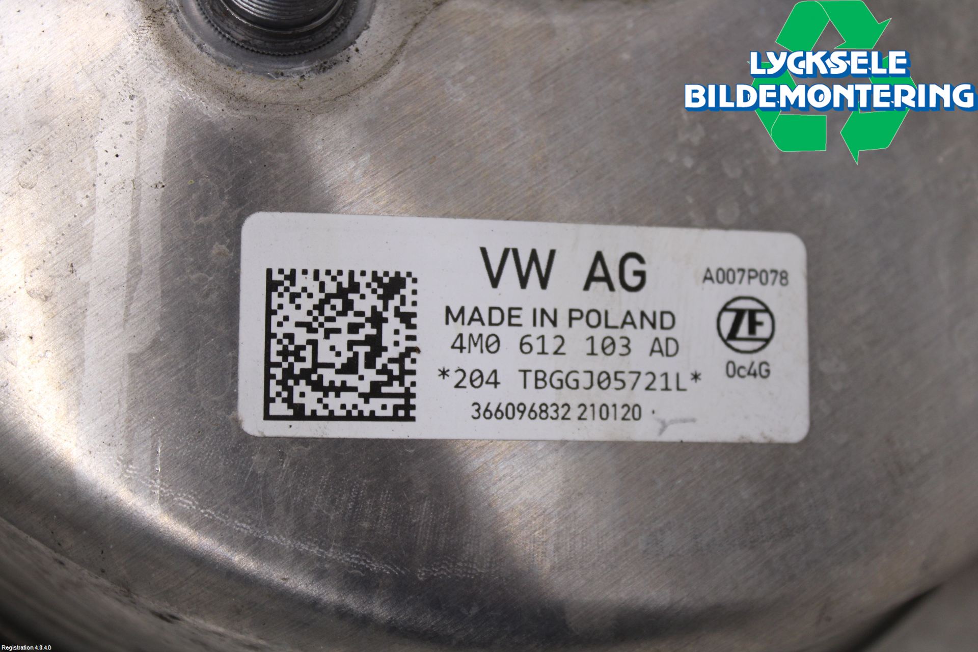 Audi Q8/SQ8 4M 19- Bromsservo