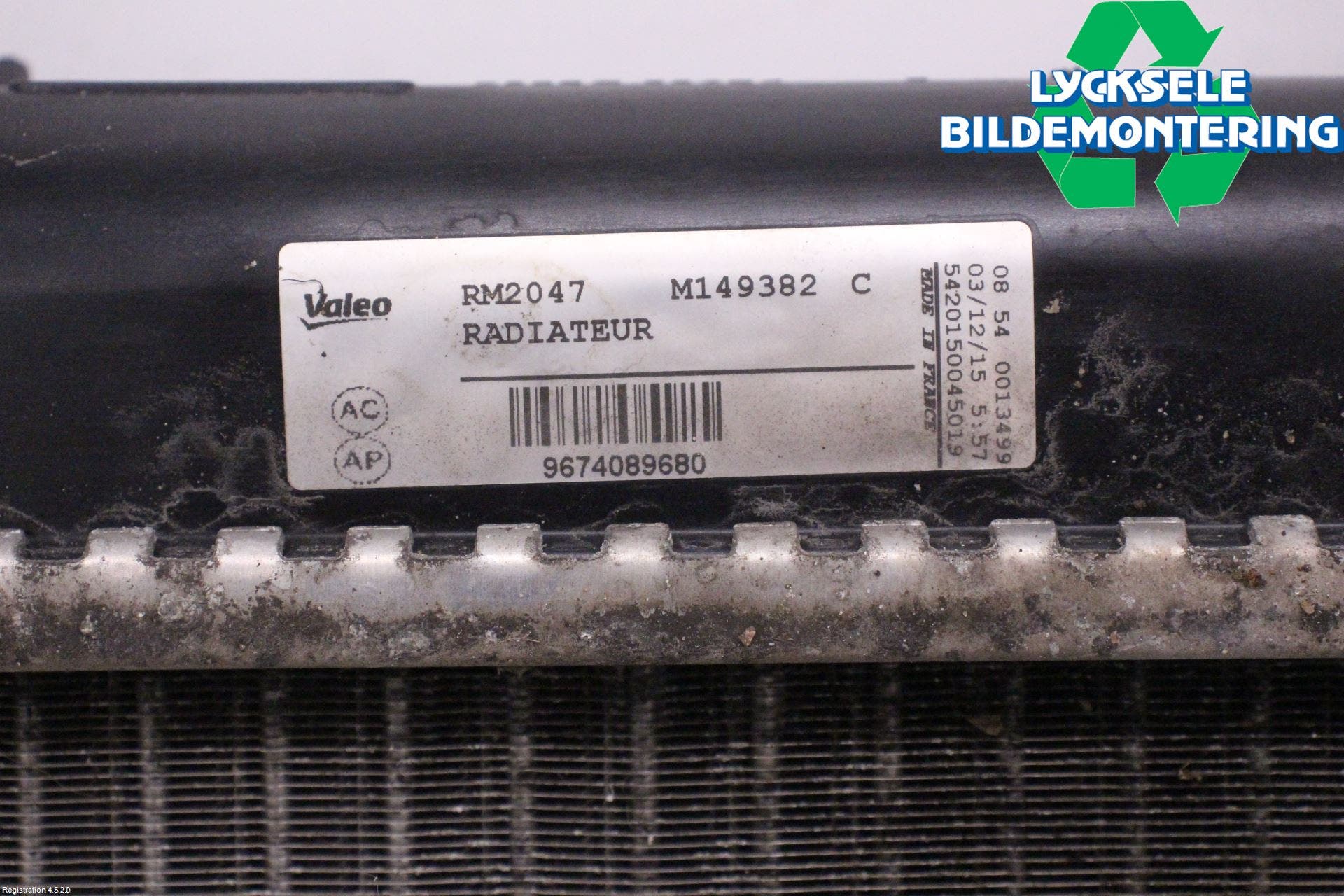 Peugeot PARTNER 16-18 Kylare Man