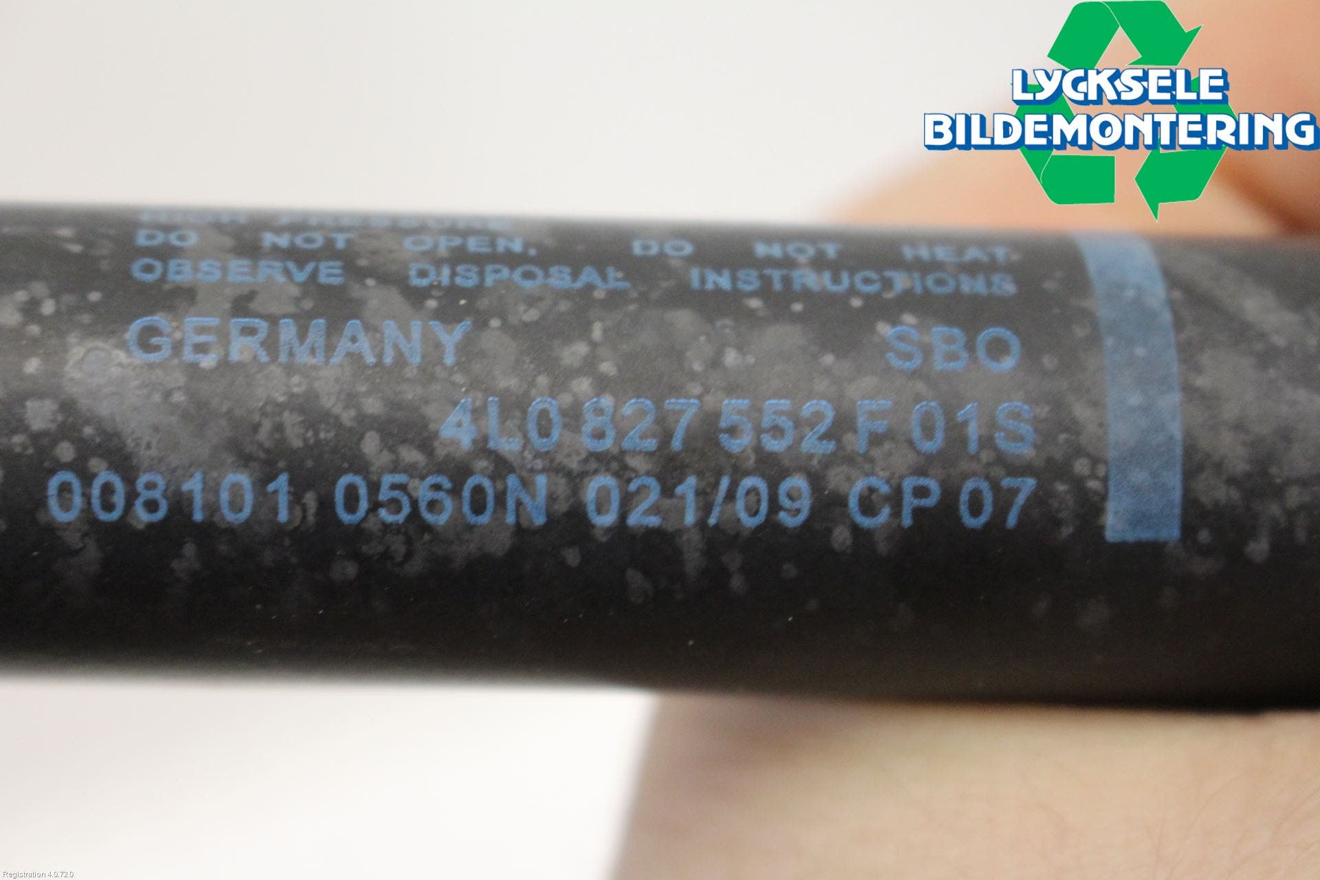 Audi Q7/SQ7 Gasfjäder Baklucka