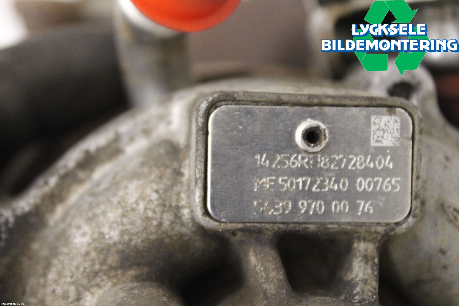 Renault LAGUNA III 08-10 Turboaggregat