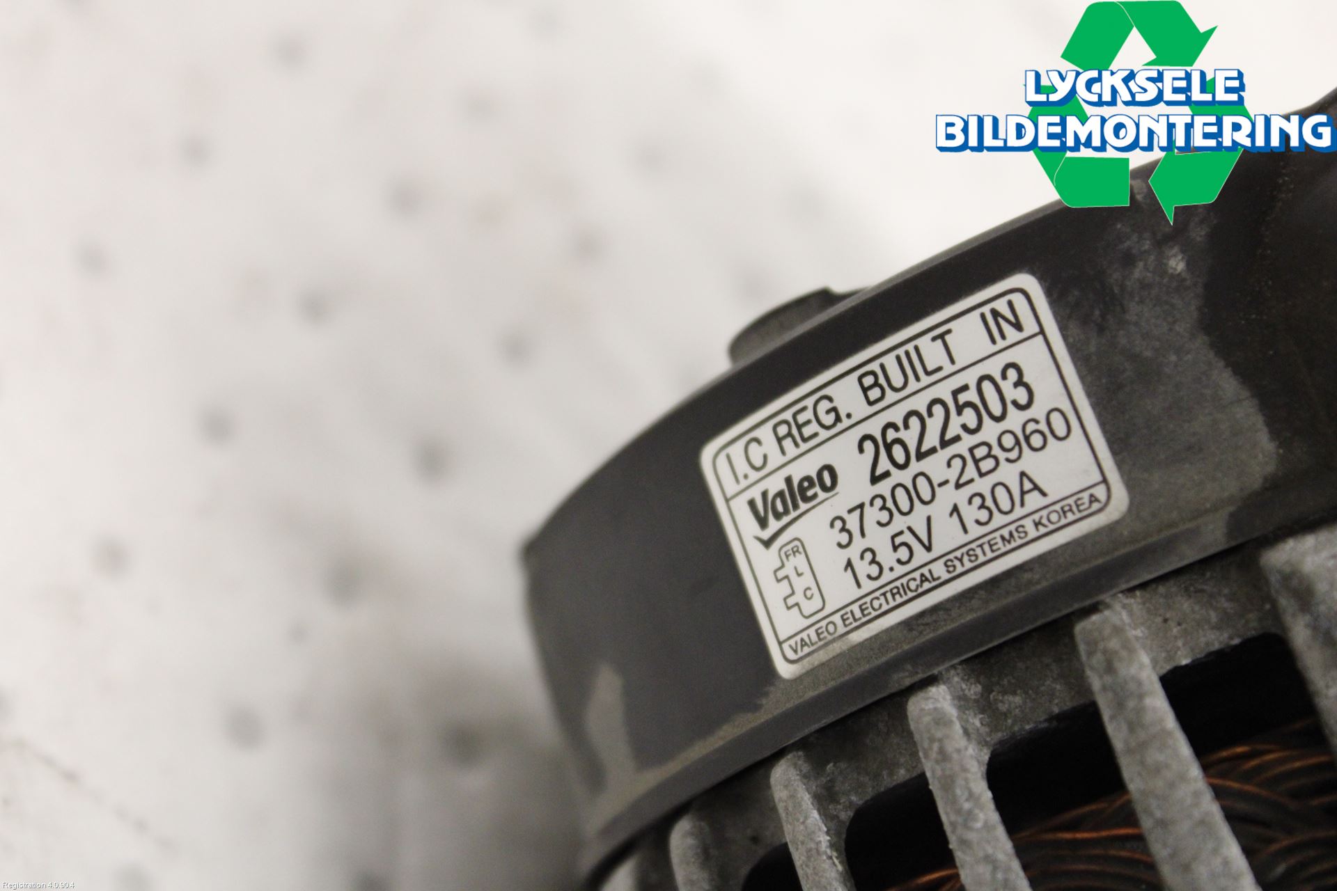 Kia SPORTAGE (QL) 16-21 Generator