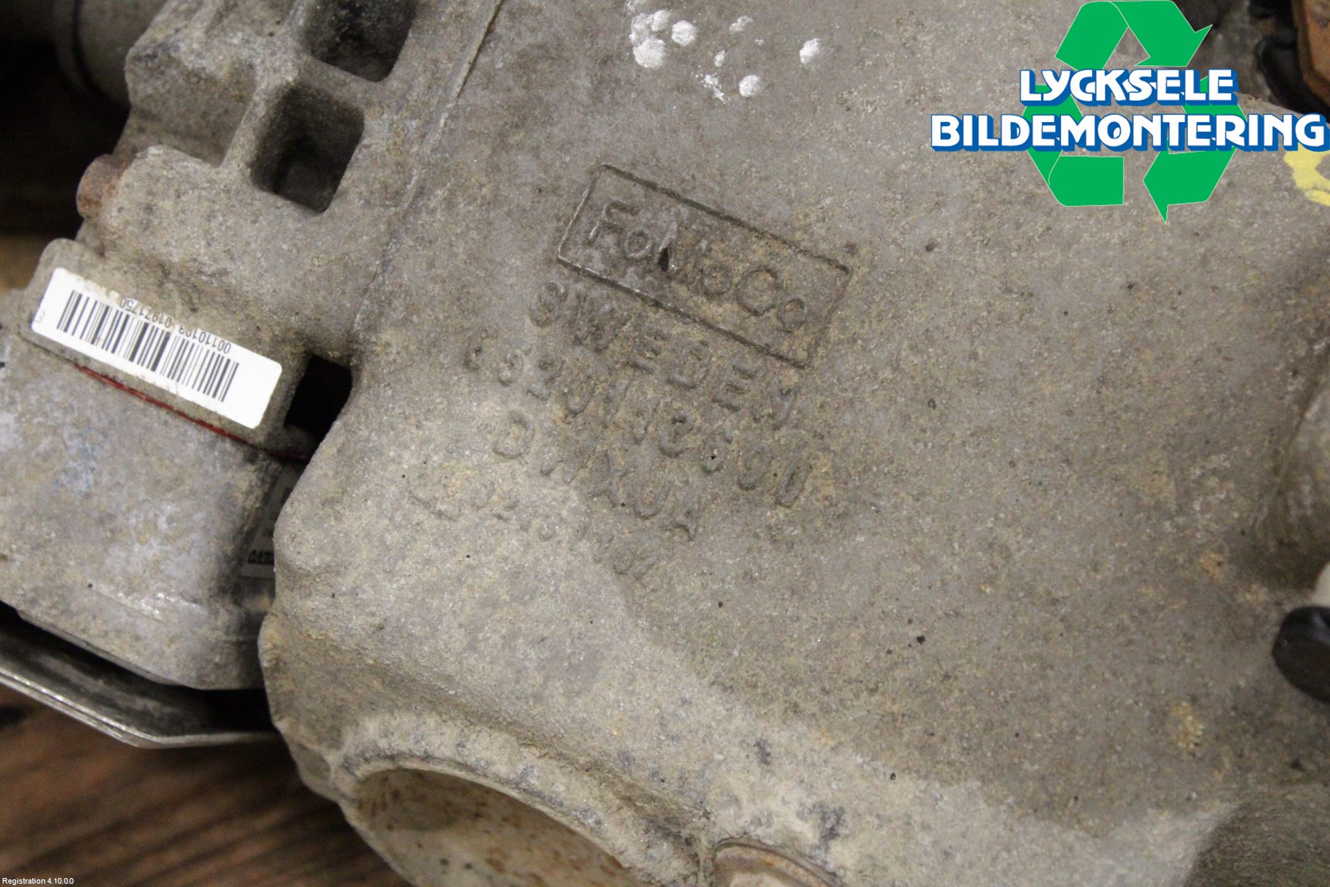 Volvo XC70 08-13 Bakväxel-Diff