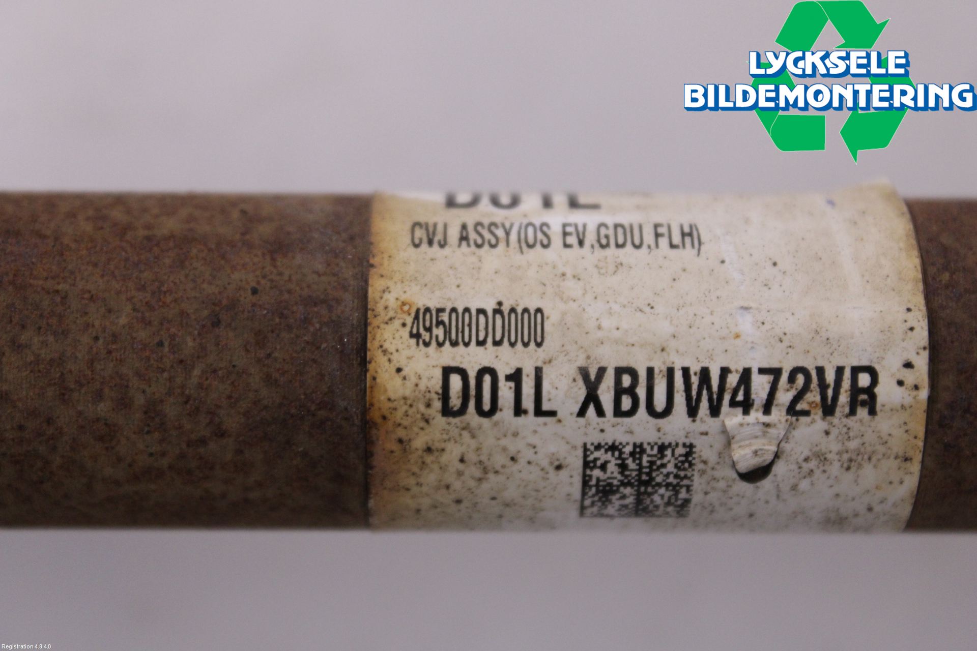Hyundai KONA/ELECTRIC OS 18-23 Drivaxel Fram Vänster