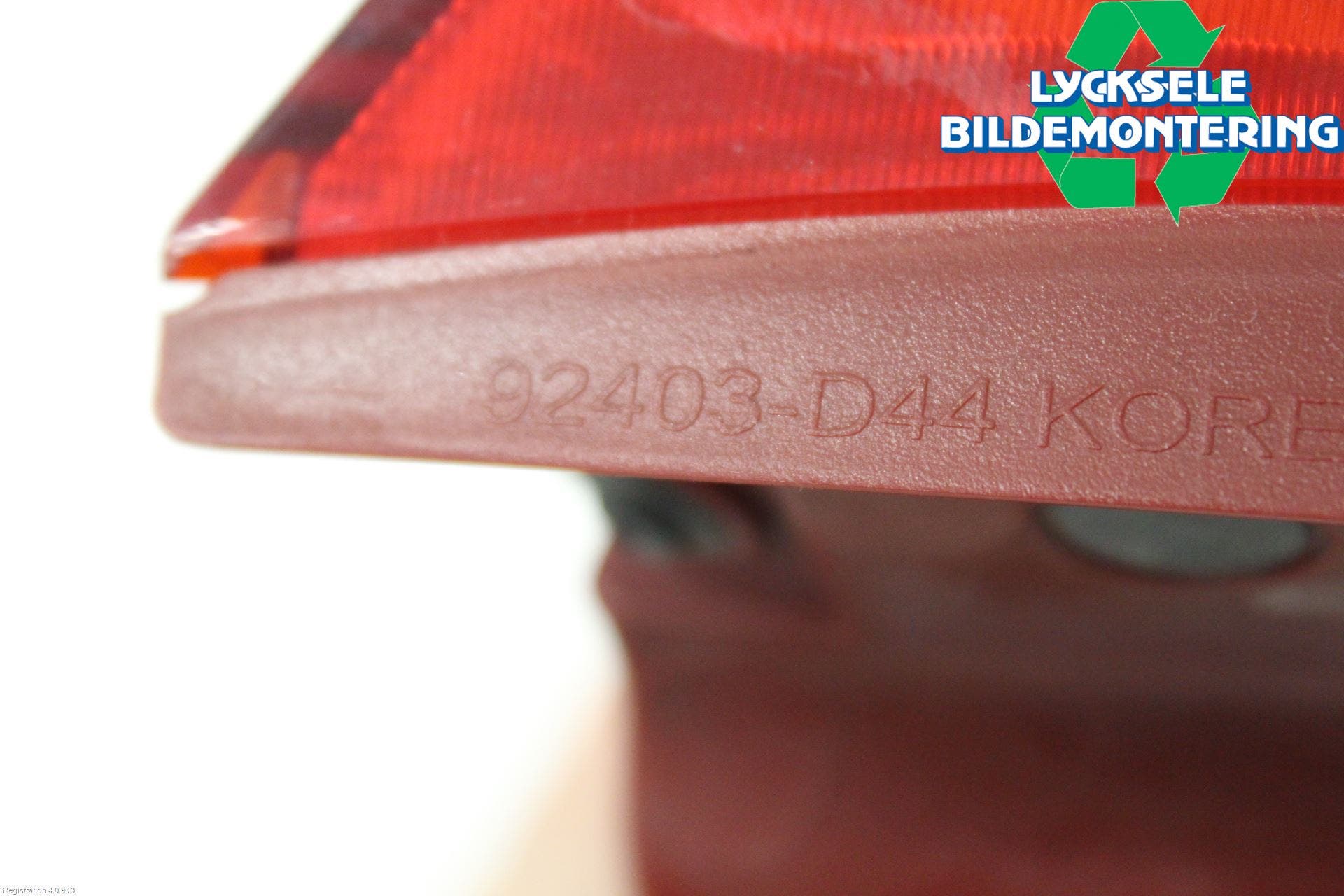 Kia OPTIMA 16-20 Bakljus Lucka Vä