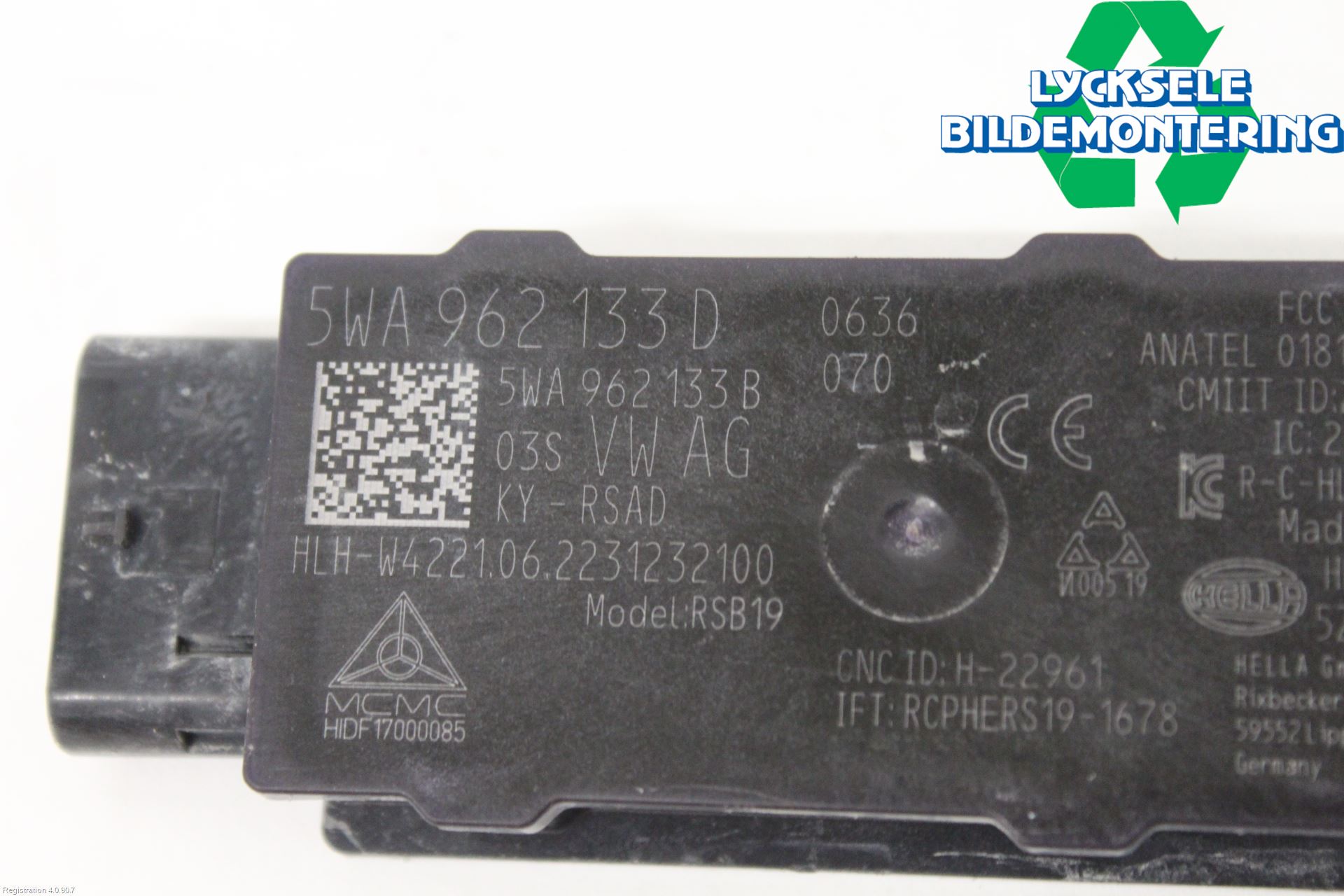 Volkswagen VW ID.4 21- Antenn