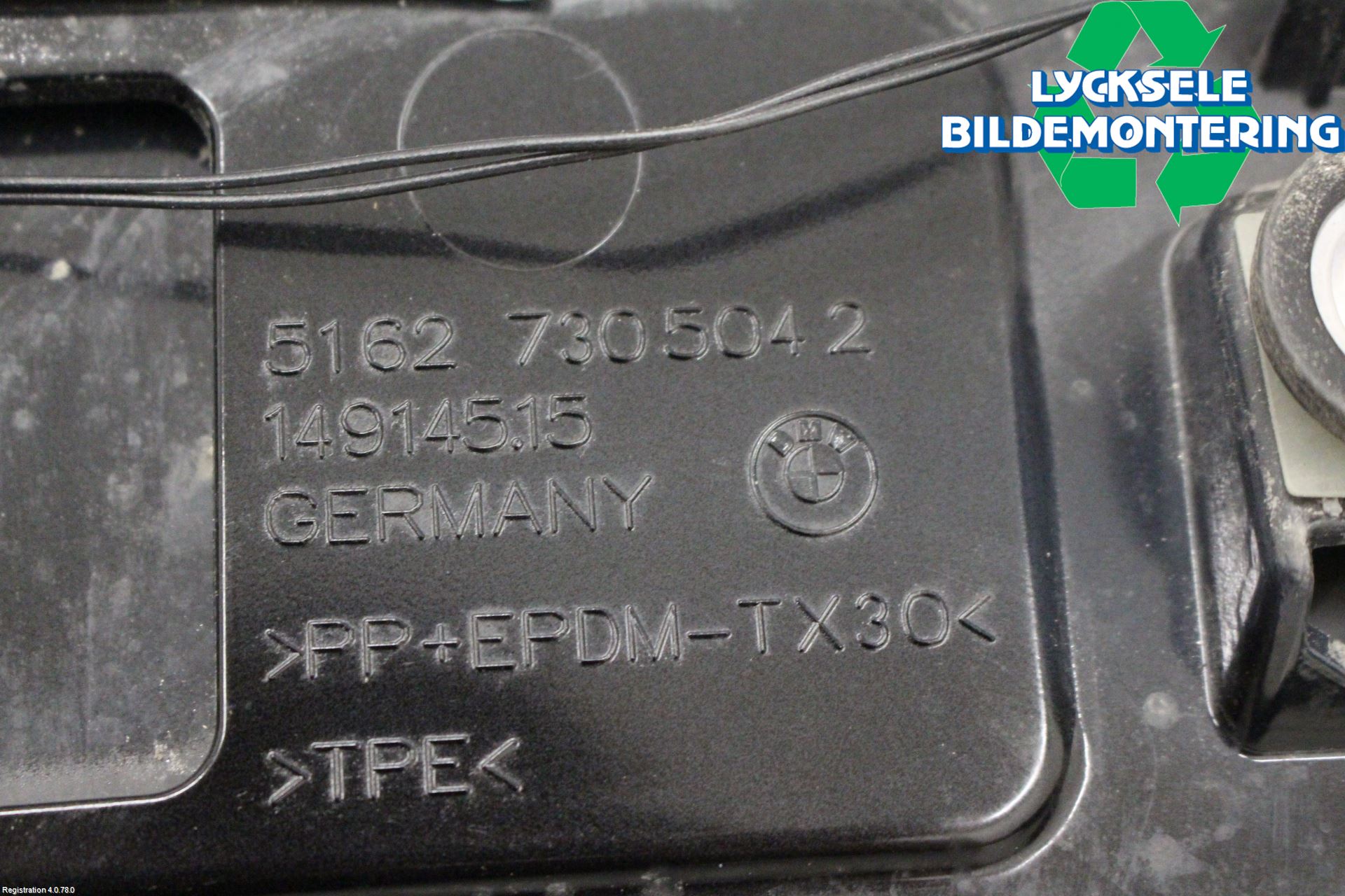 BMW i3 I01 13-22 Spoiler Bak