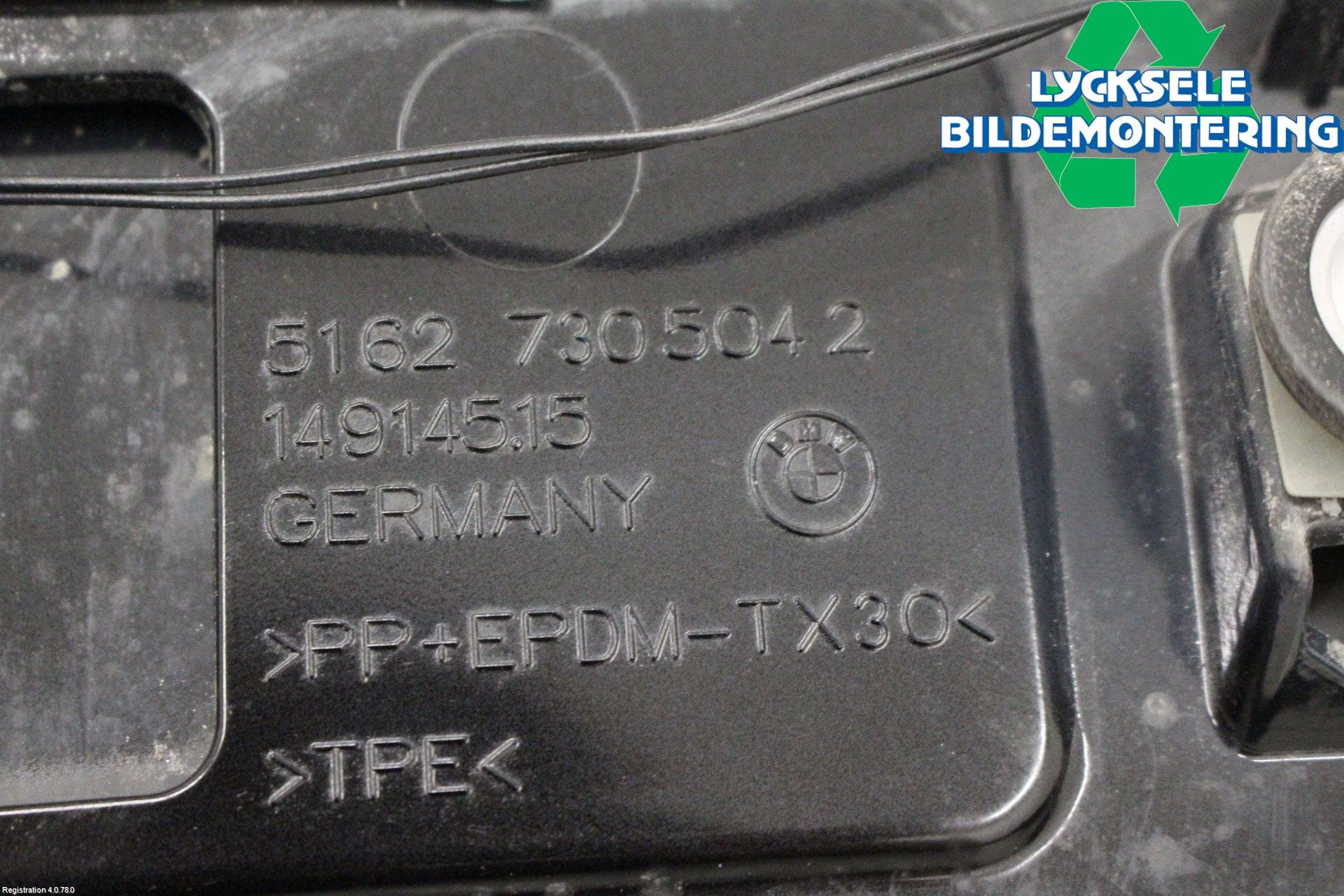 BMW i3 I01 13-22 Spoiler Bak