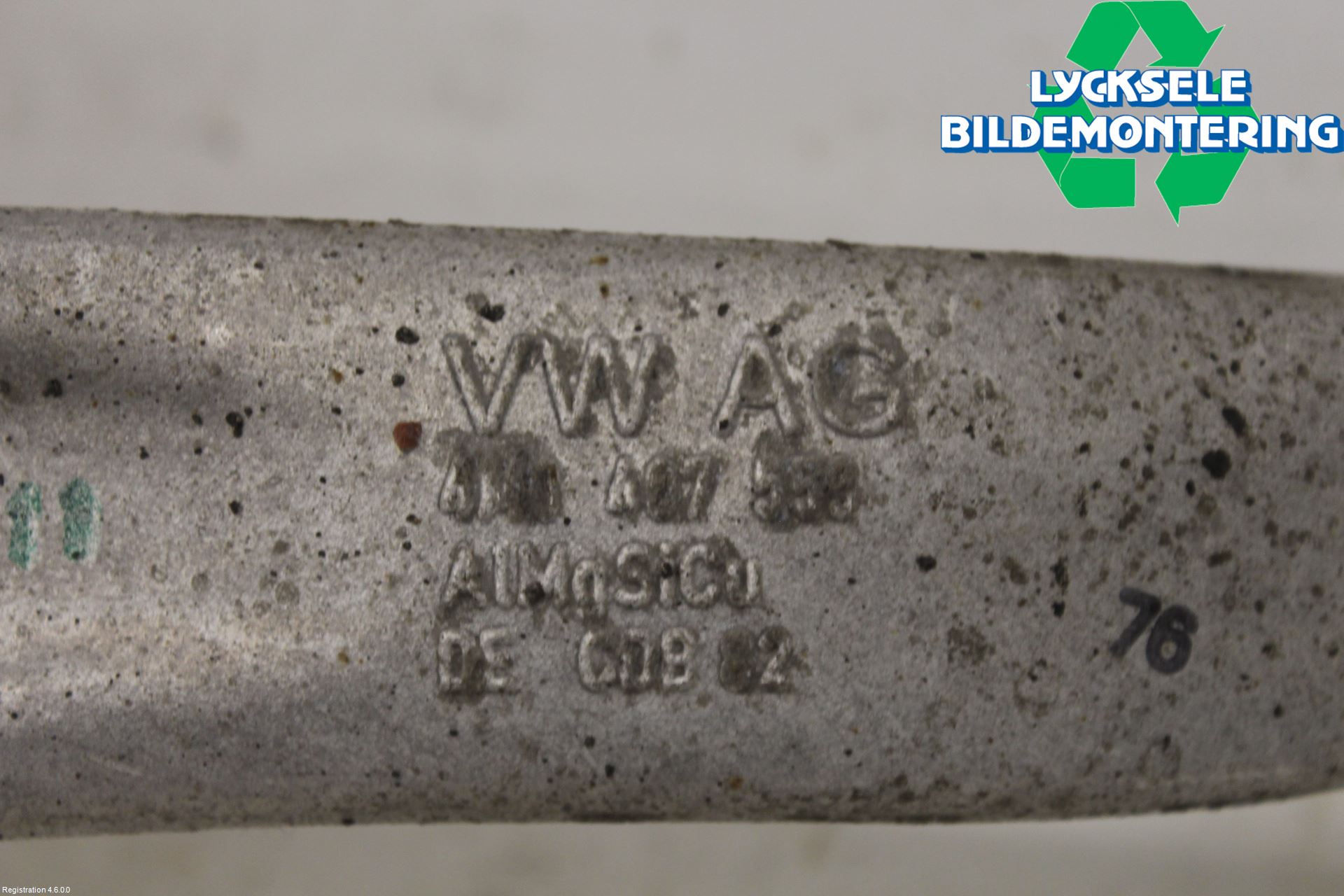 Audi E-TRON, S GE 19- Styrspindel Lagerhus Vä