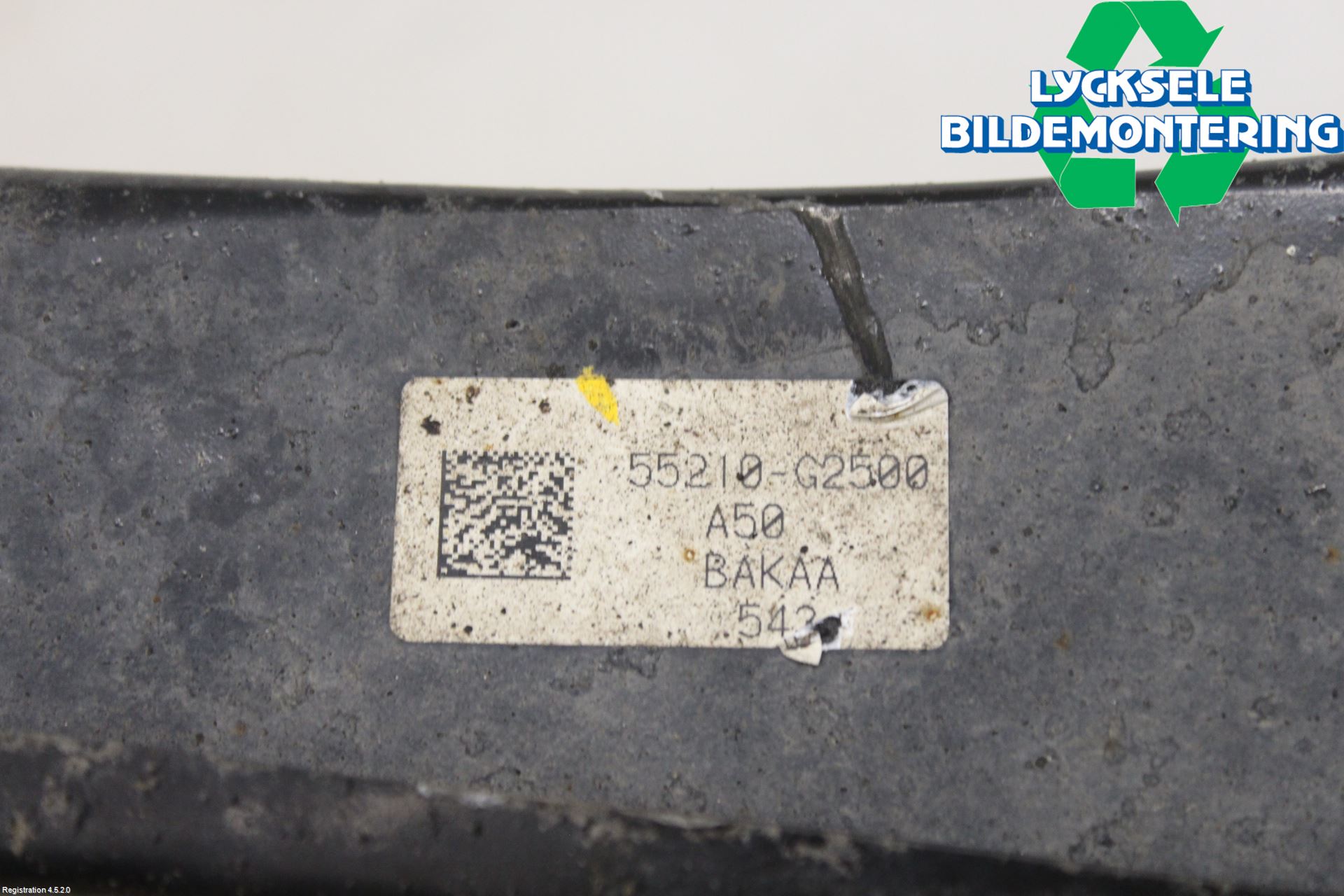 Kia NIRO (DE) 17-22 Bärarm Bak Vänster