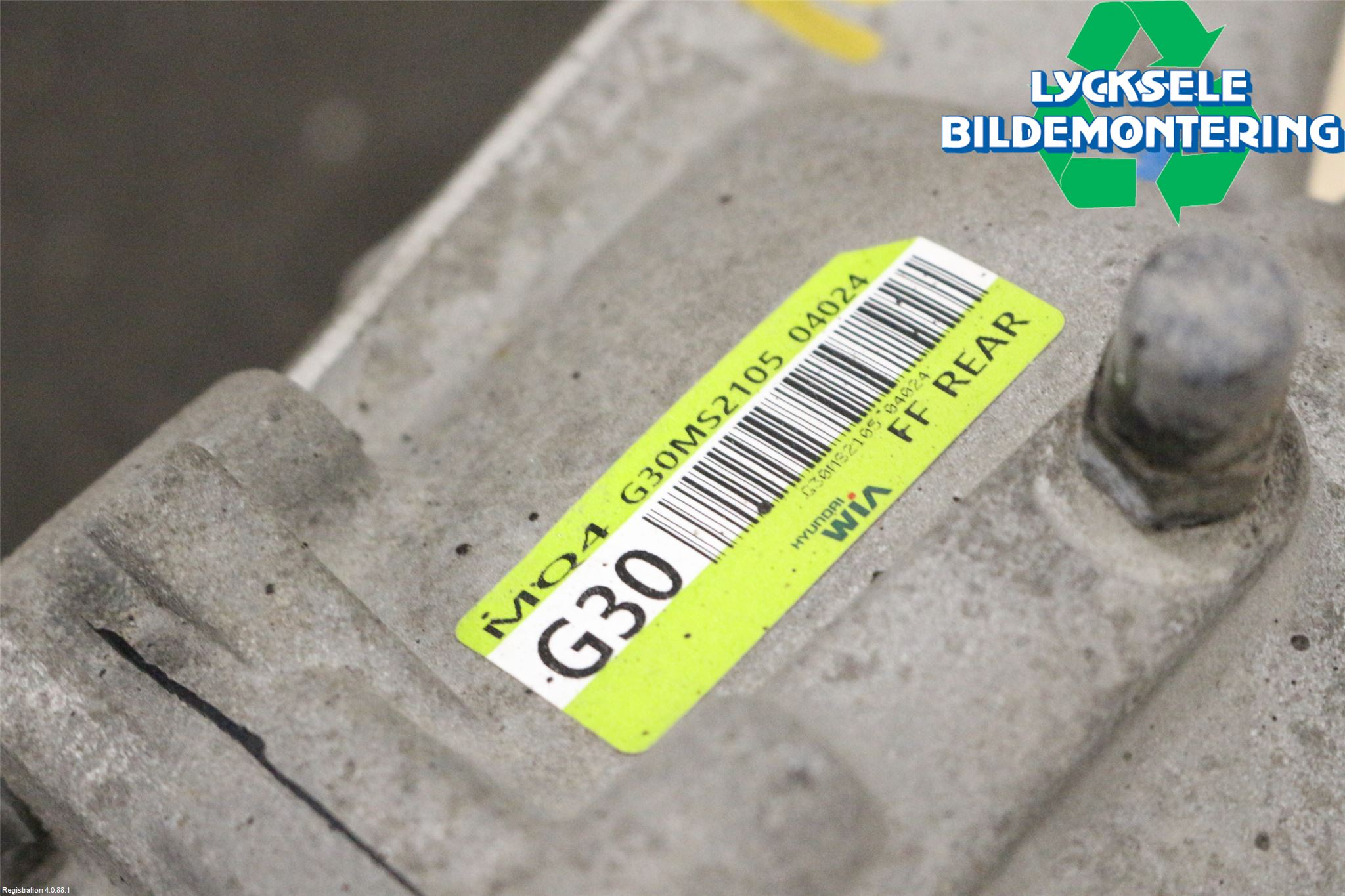 Kia SORENTO 21- Bakväxel-Diff