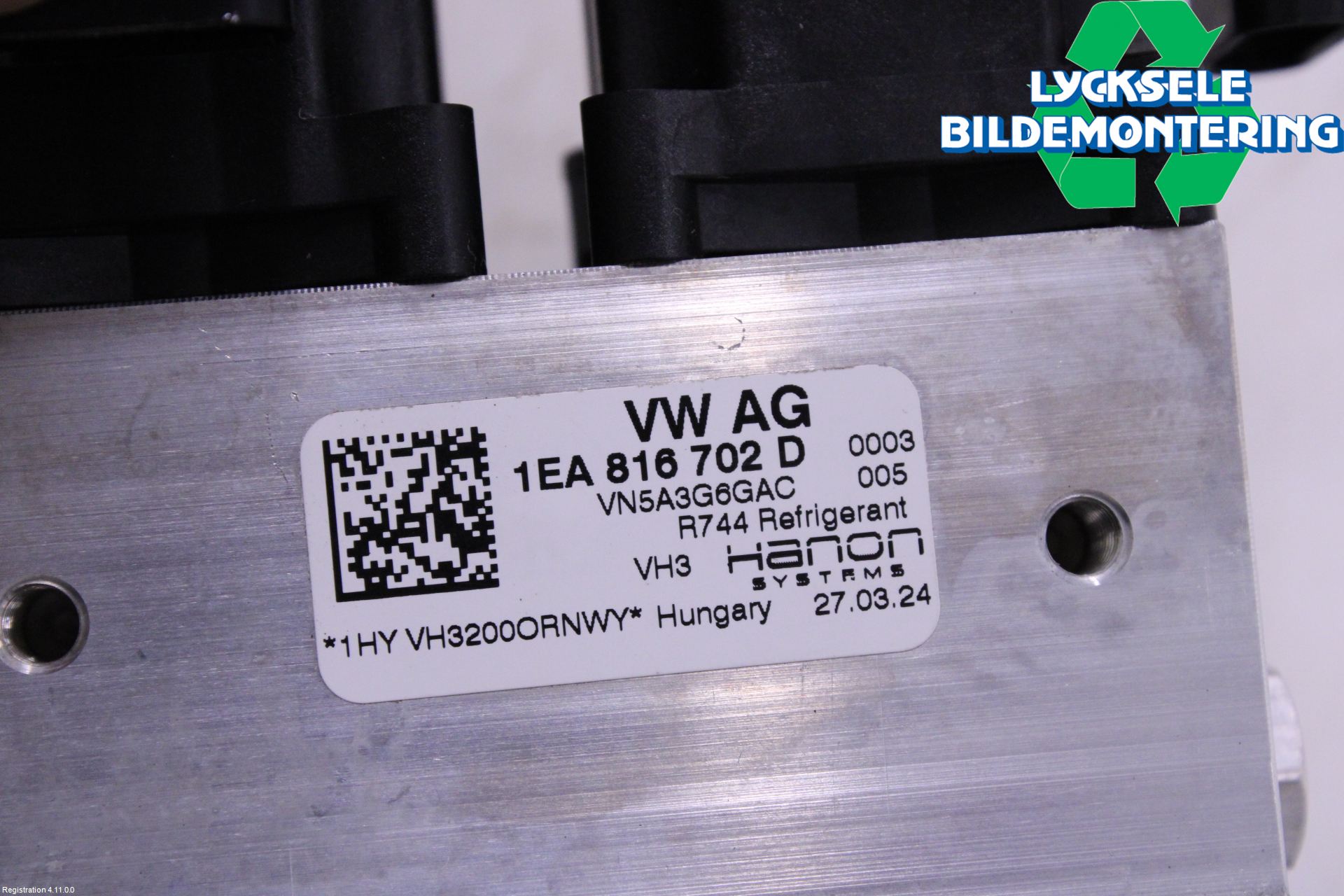 Audi Q4 E-TRON FZ 22- Ac Expansionsventil