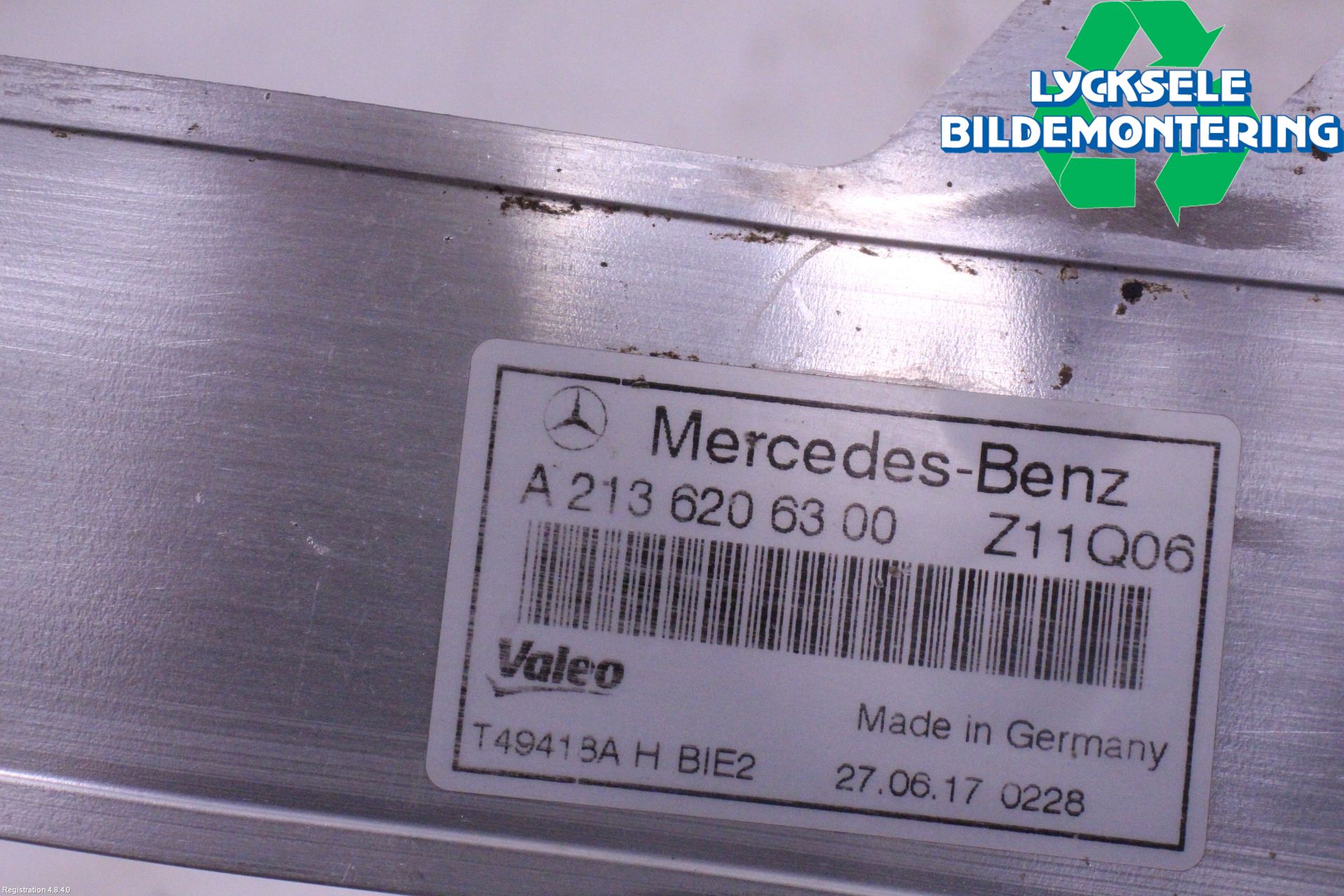 Mercedes-Benz MB E-KLASS (W213) 16-23 Frontplåt