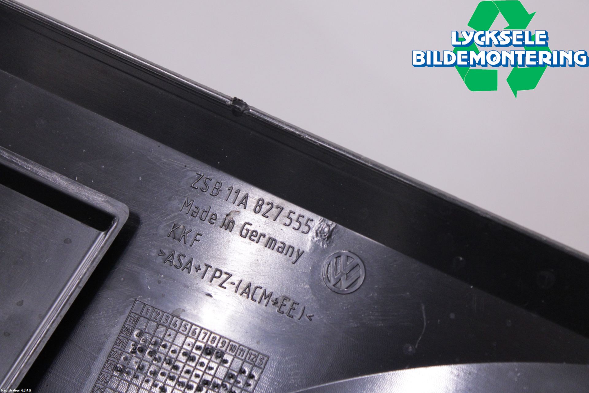 Volkswagen VW ID.4 21- Spoiler Baklucka