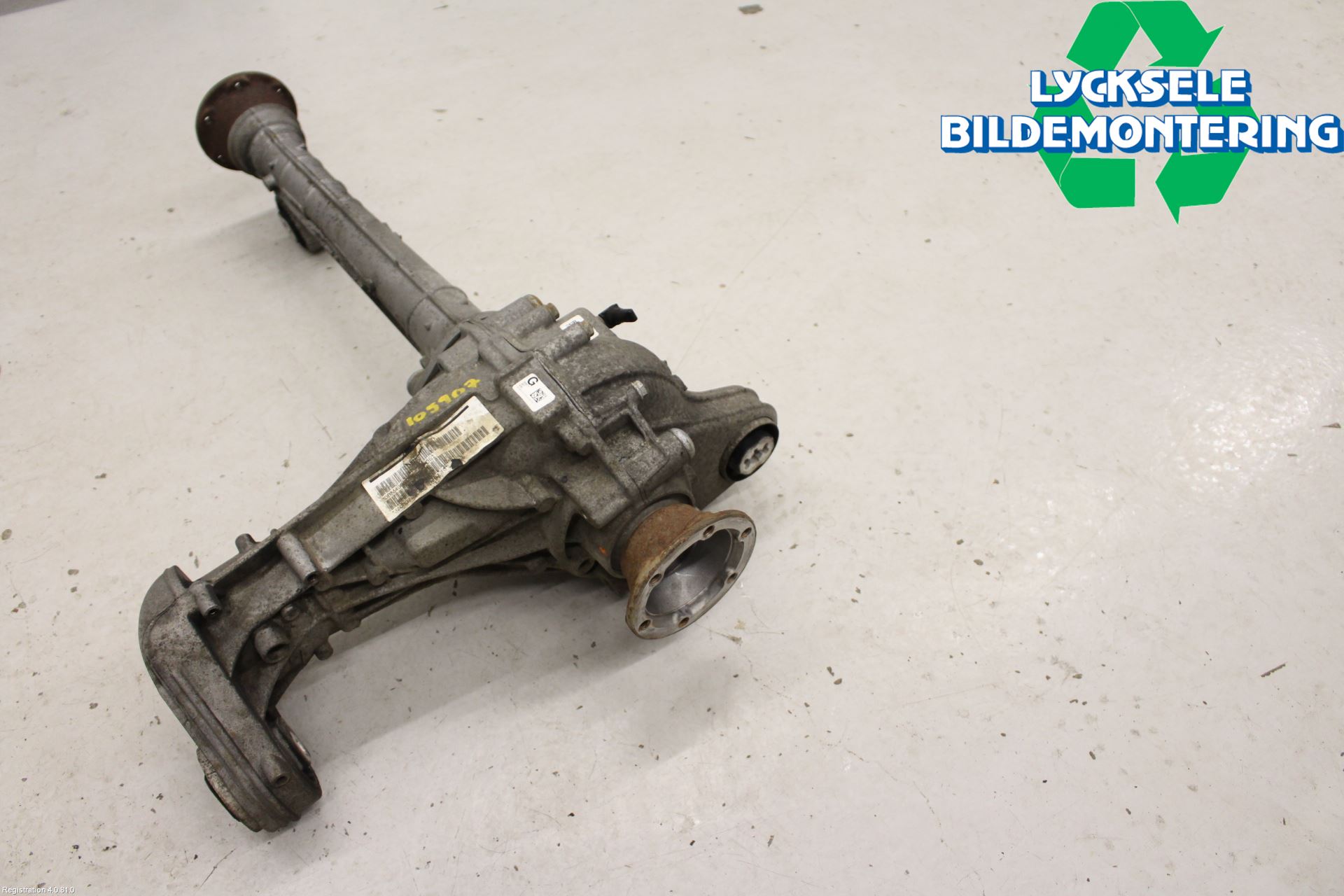 Volkswagen VW TOUAREG 7L 03-10 Framvagn Diffrential
