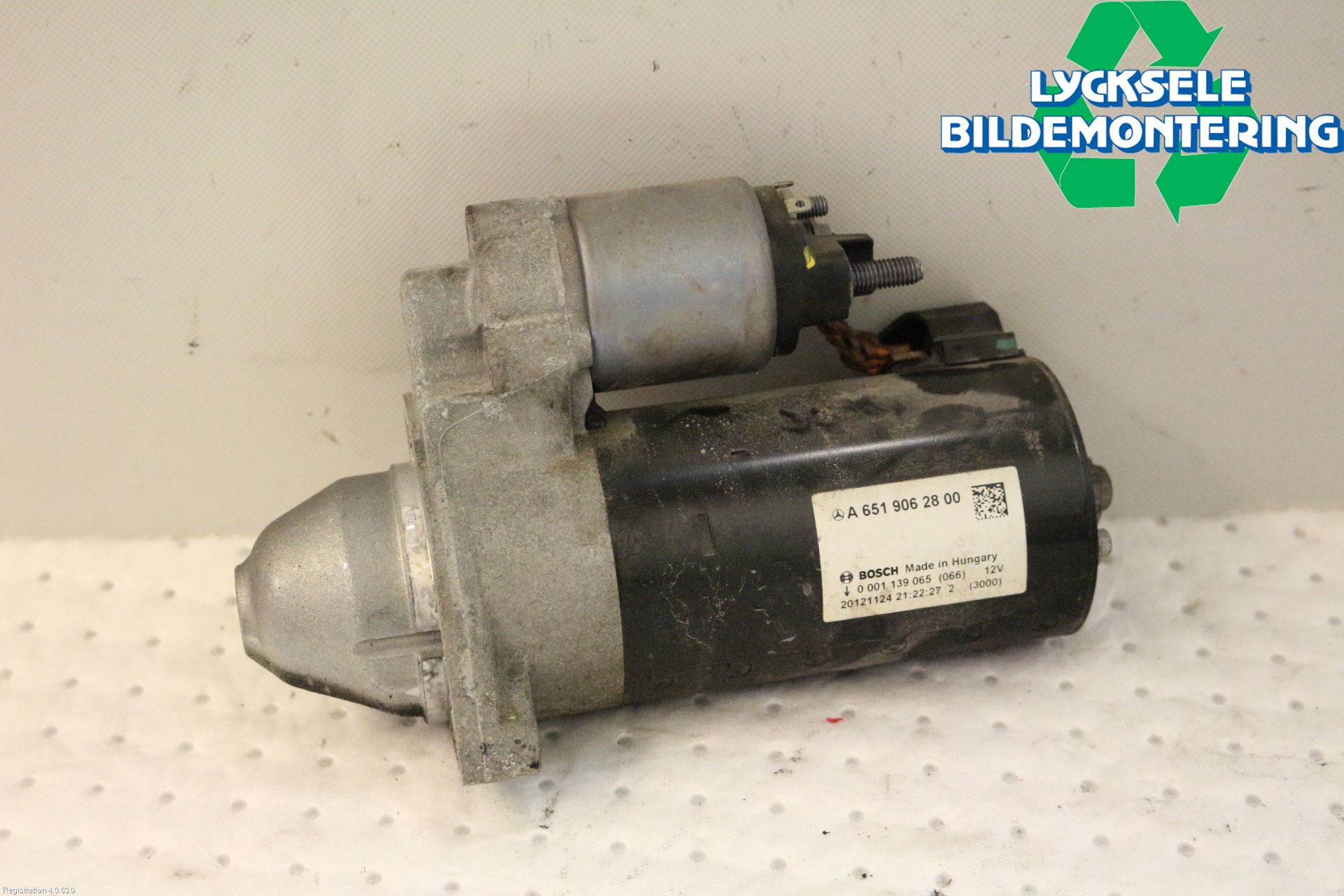 Mercedes-Benz MB E-KLASS (W212) 09-16 Startmotor Diesel