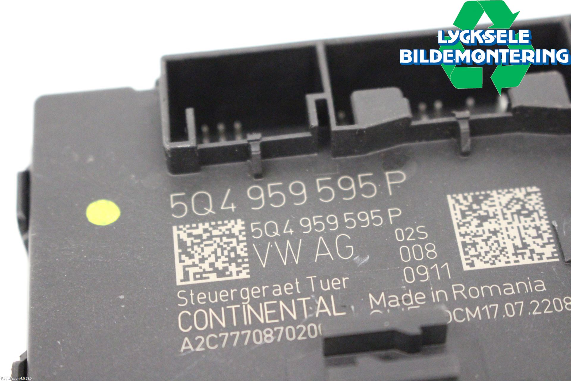 Skoda SUPERB 16-24 Styrenhet Dörr