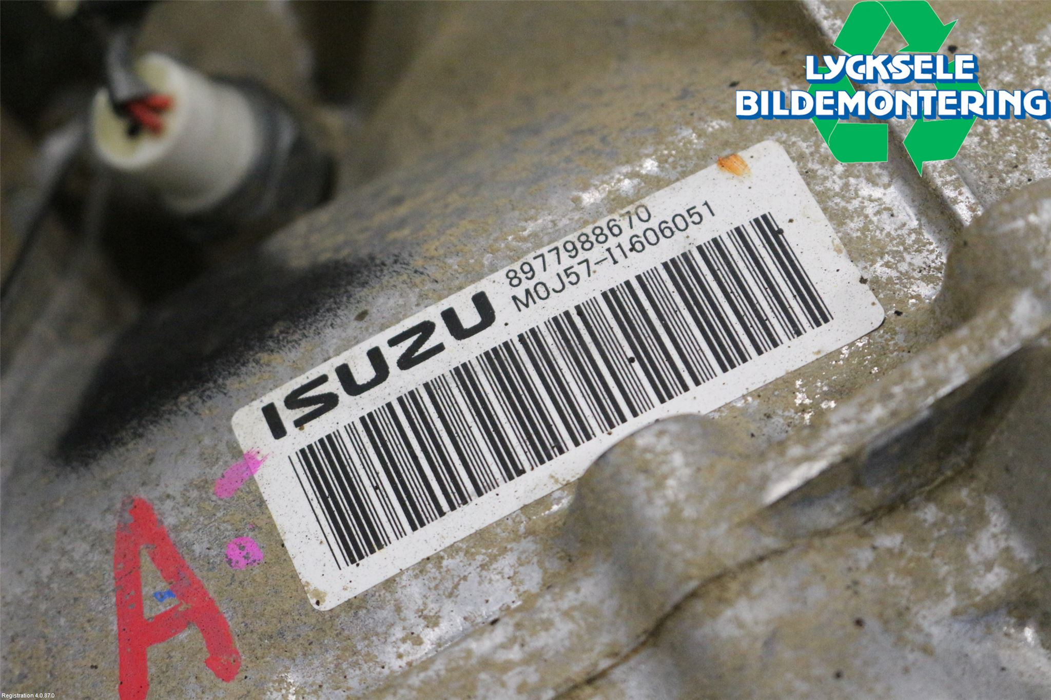 Isuzu D-MAX Växel Fördelningslåda