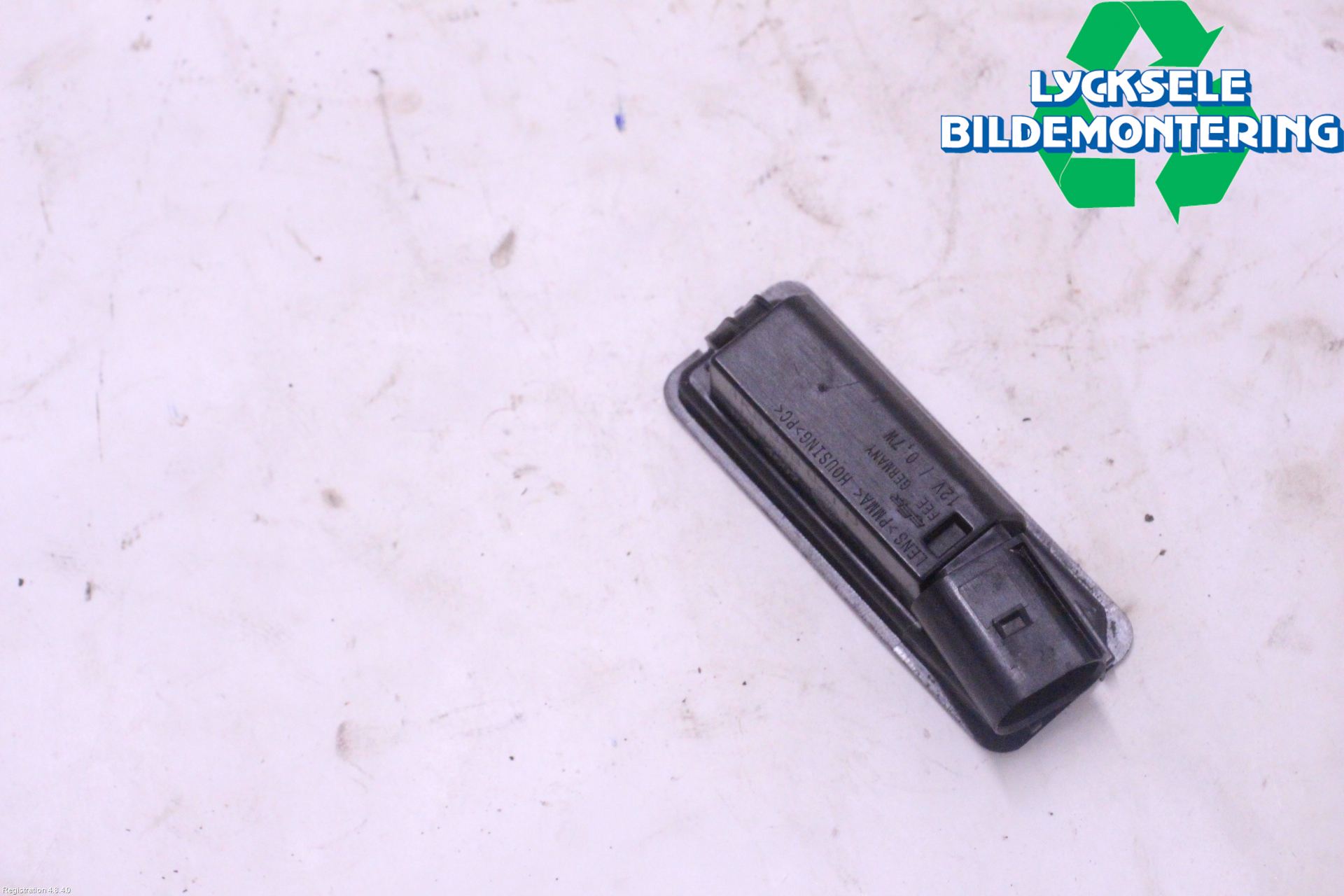 Volkswagen VW POLO VI 18->> Skylt Belysning