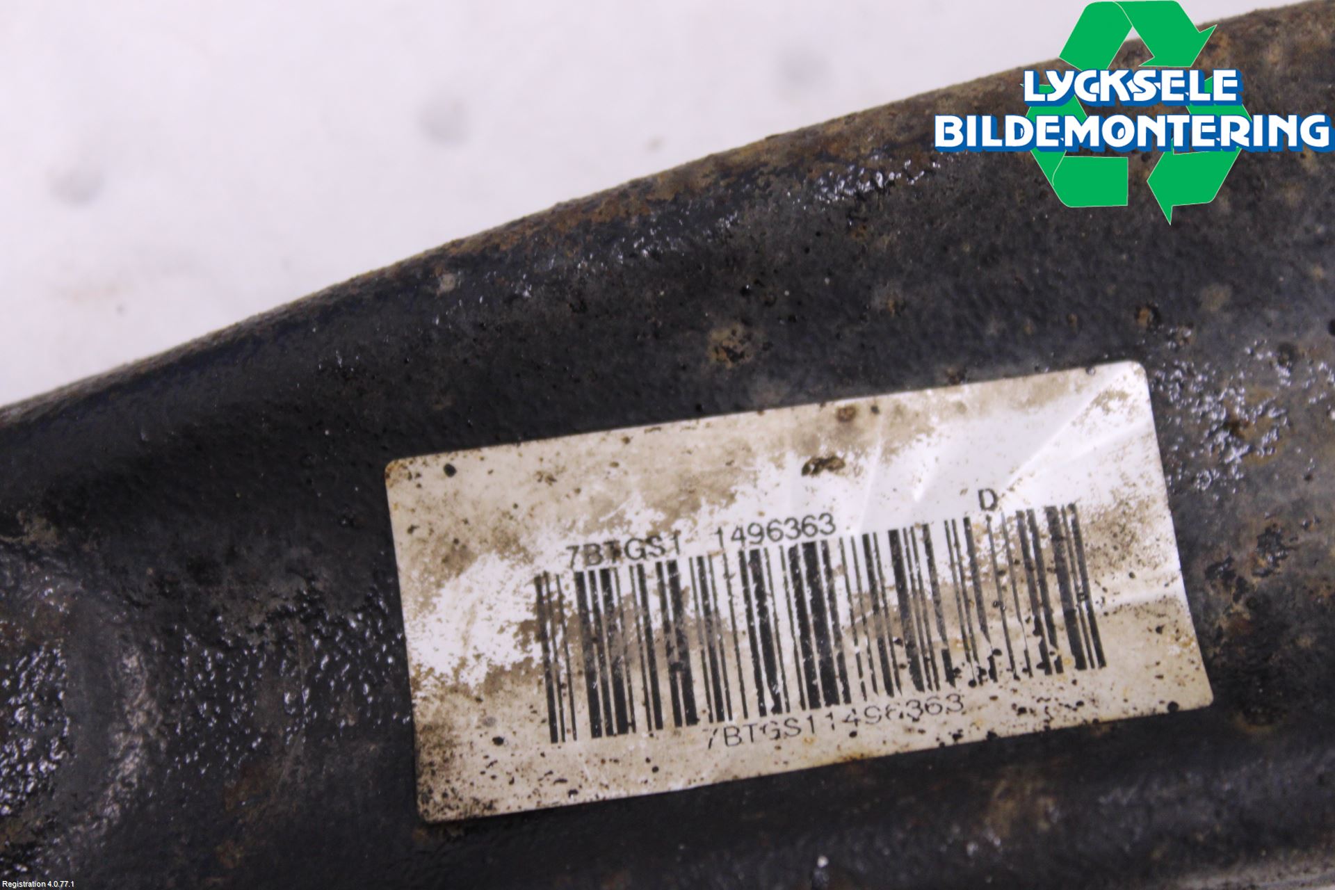 Peugeot PARTNER 16-18 Bärarm Fram Undre Vä