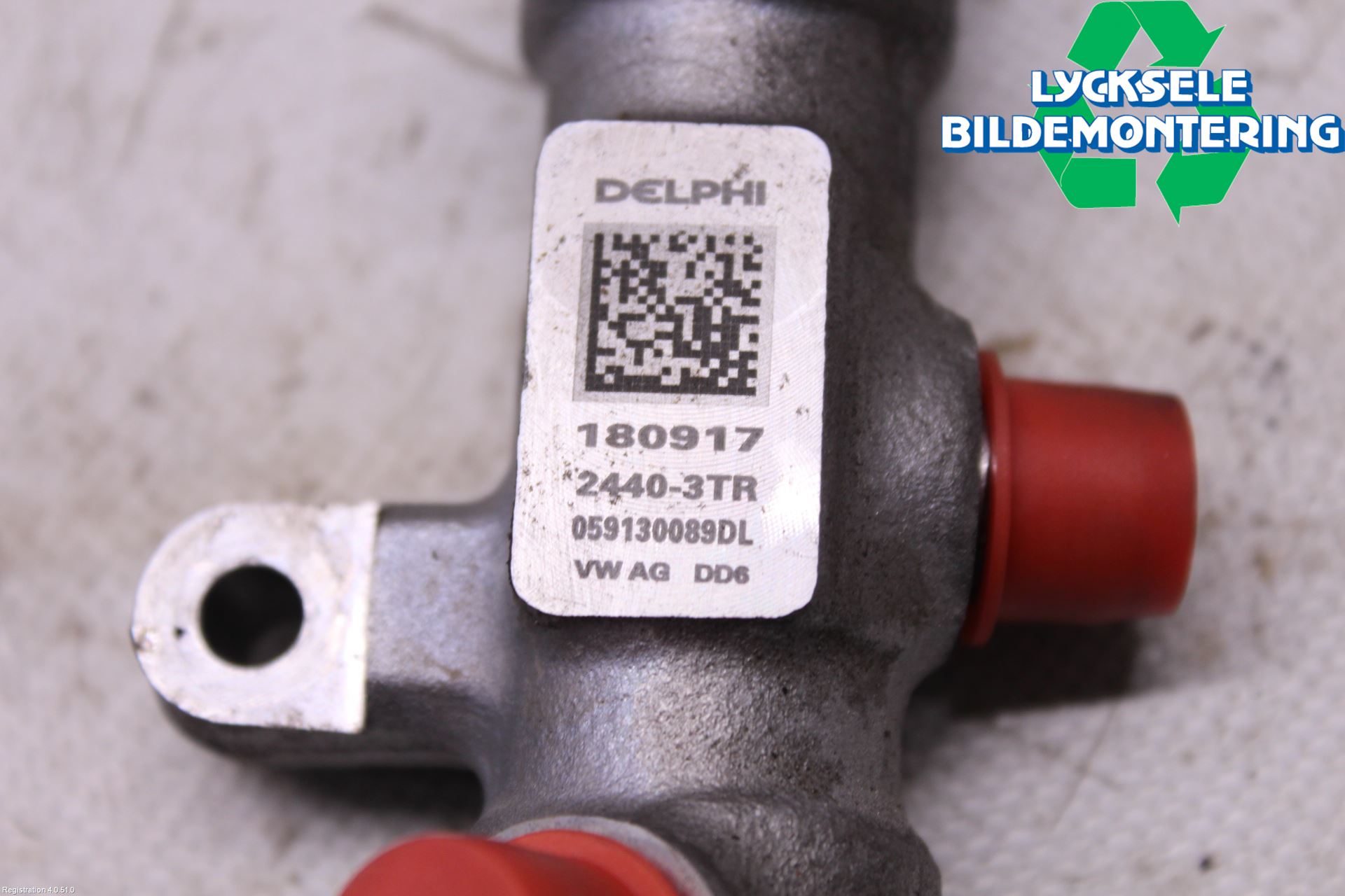 Audi Q8/SQ8 4M 19- Inj. Fuelrail