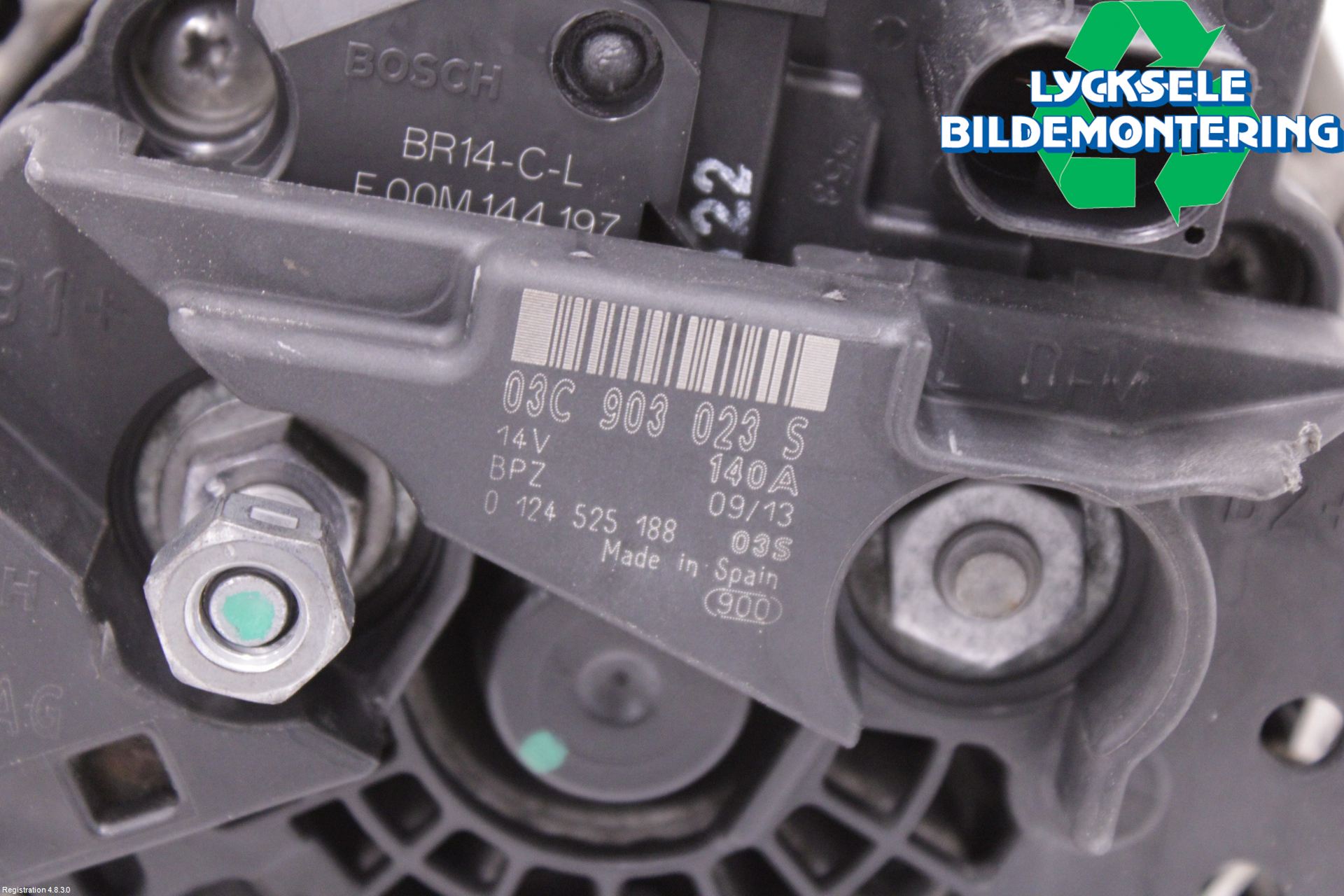 Volkswagen VW TOURAN 10-15 Generator