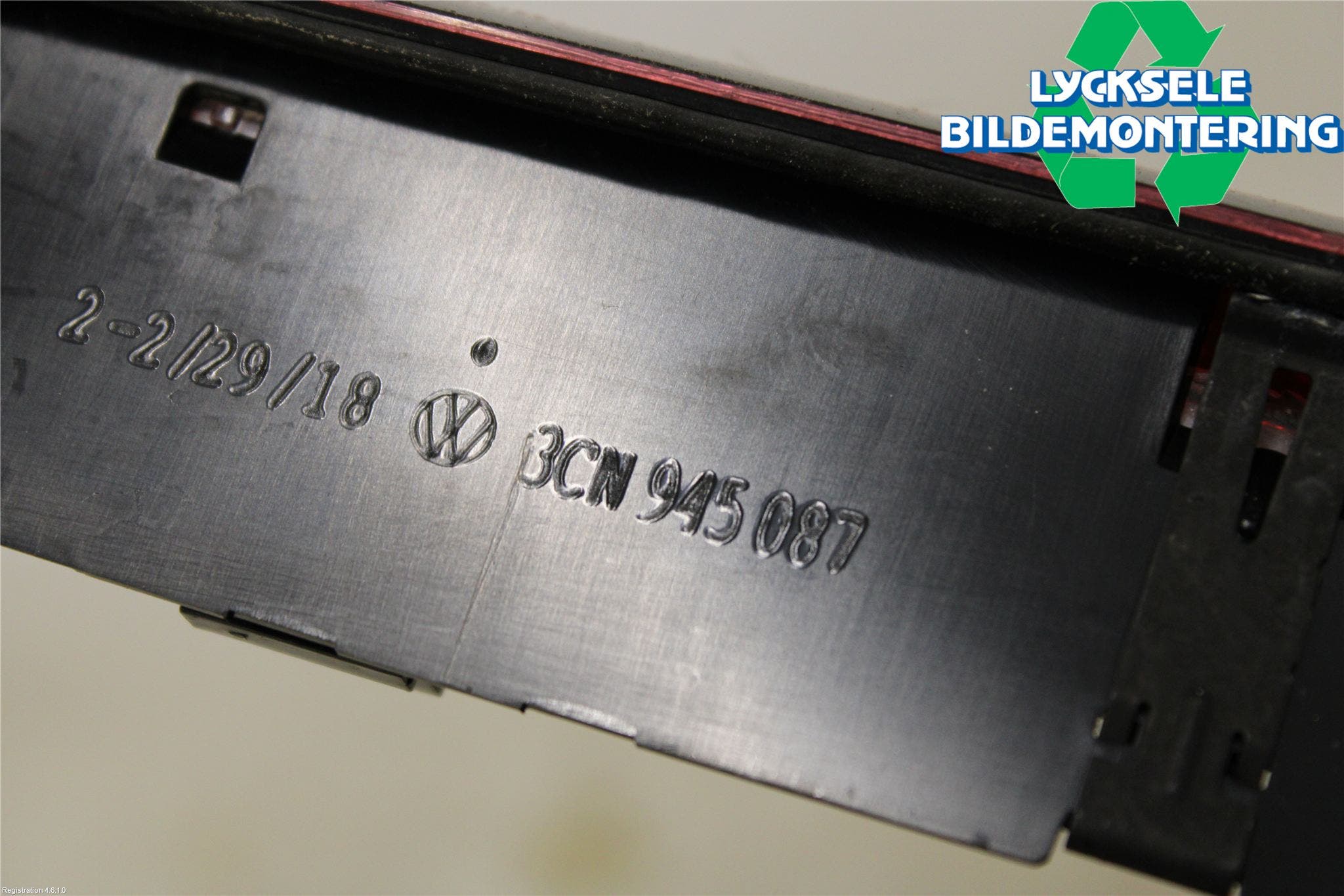 Skoda FABIA 15-21 Bromsljus Bakruta