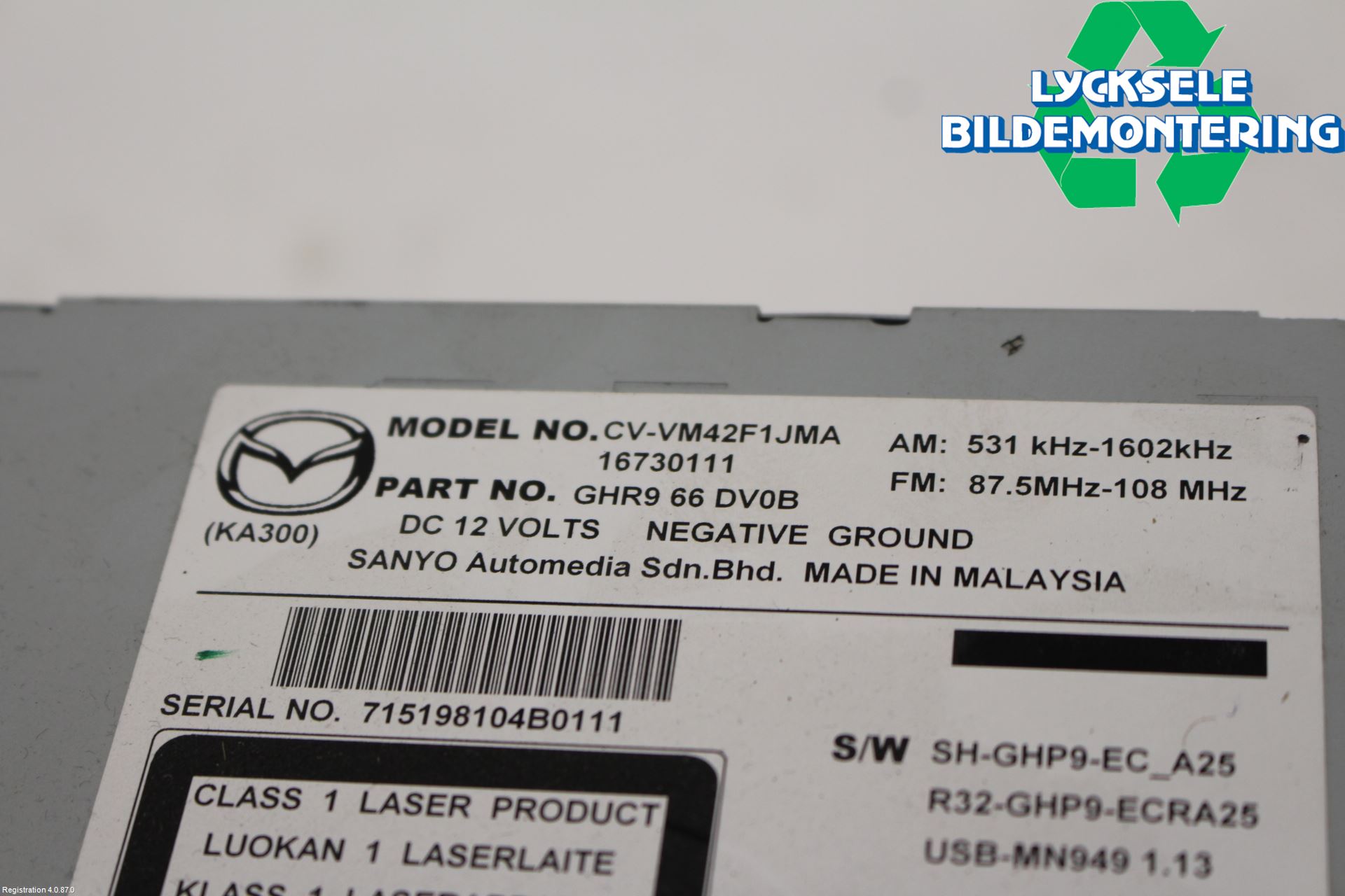 Mazda 6 13- Gps Navigator
