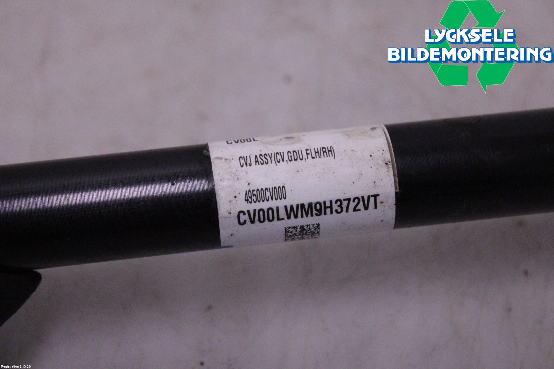 Kia EV6 (CV) 22- Drivaxel Fram Höger