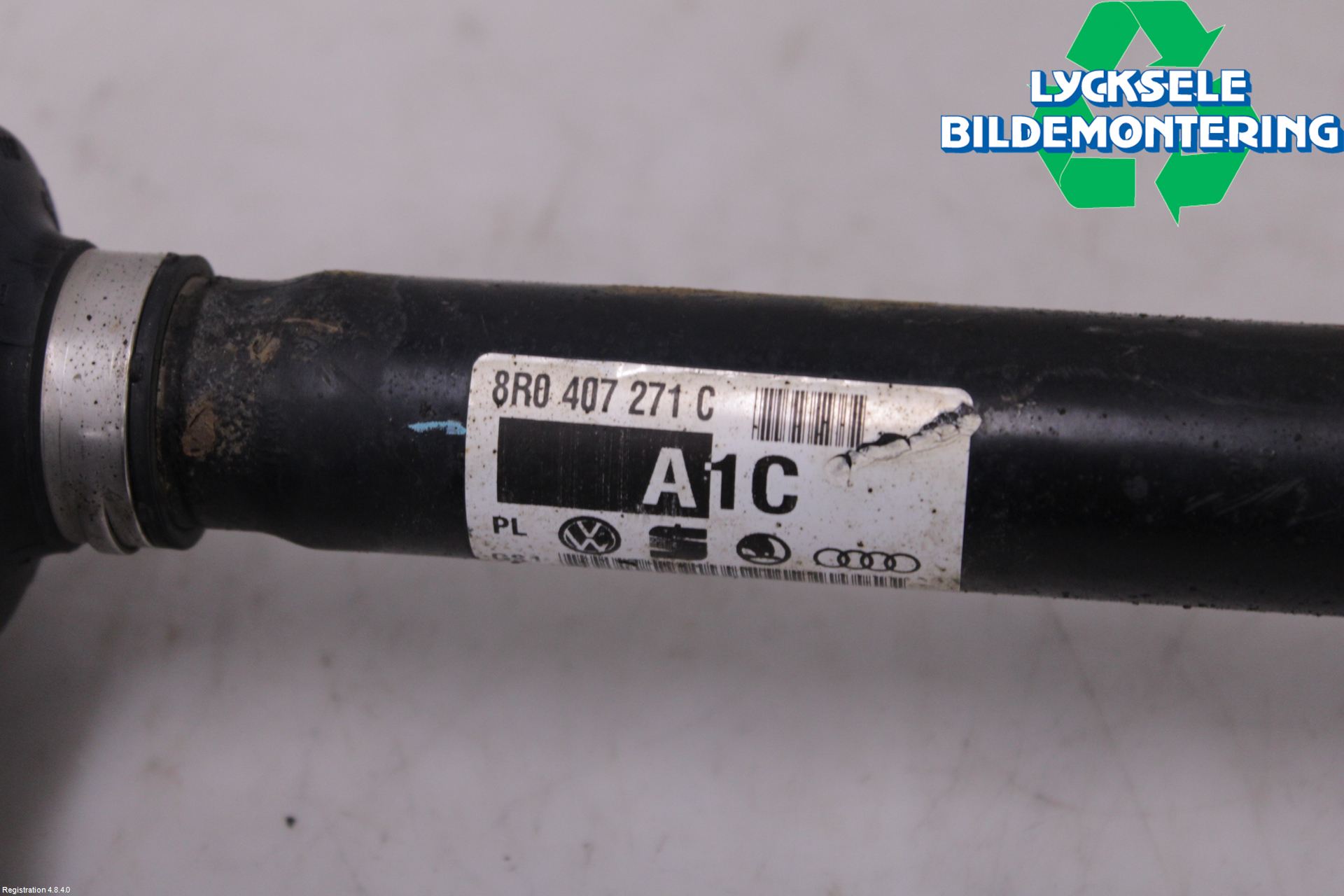 Audi Q5 09-16 Drivaxel Fram Vänster