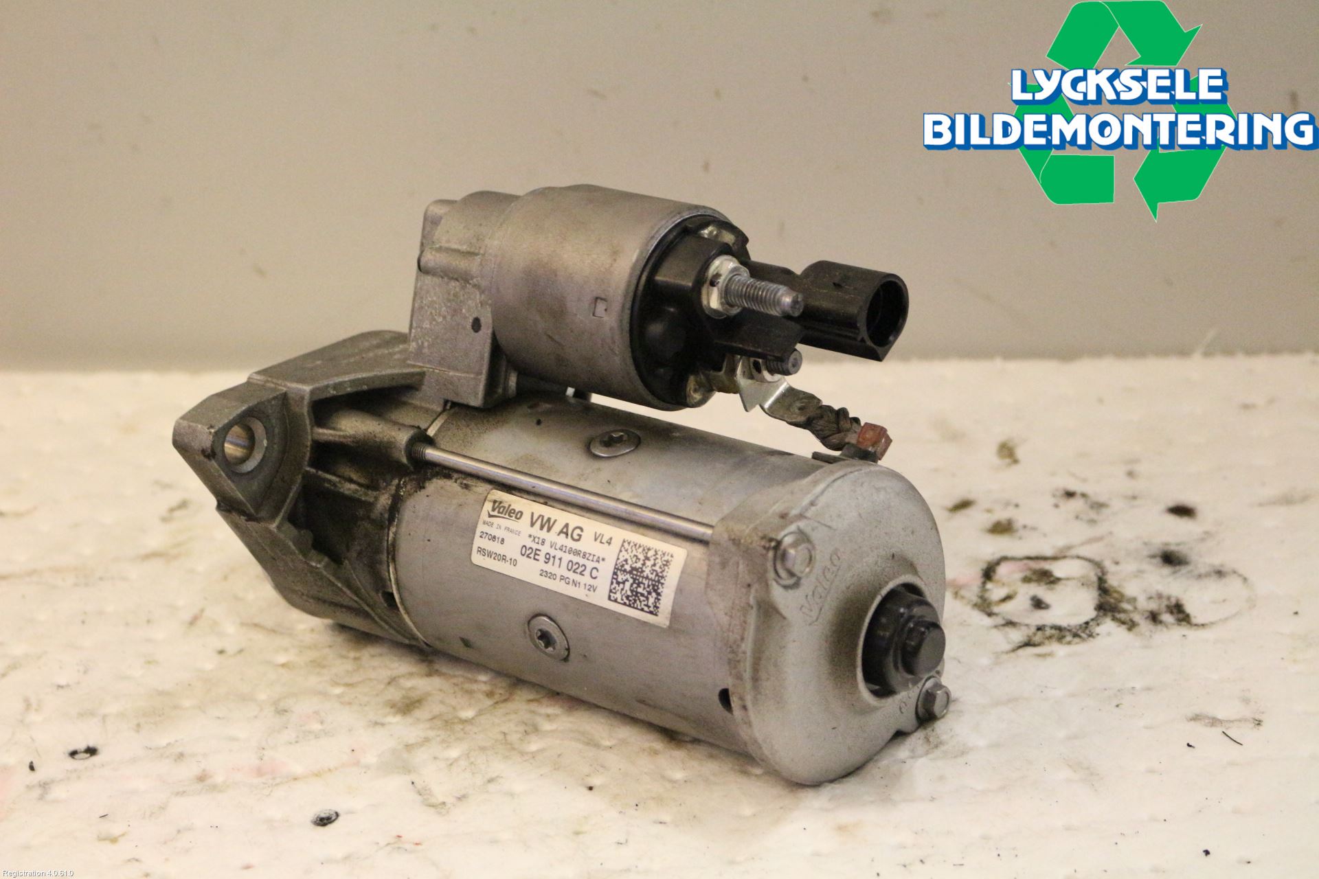 Volkswagen VW PASSAT 15-19 Startmotor Diesel