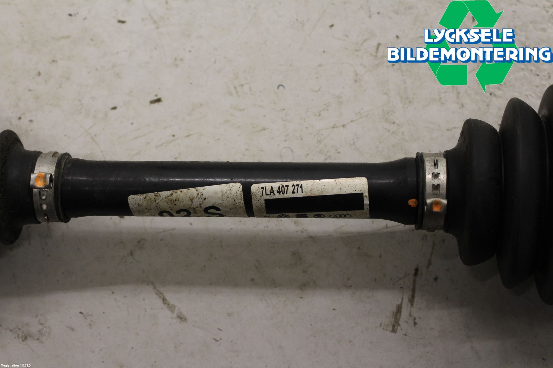 Volkswagen VW TRANSP/CARAVELLE (T6) 16-22 Drivaxel Fram Vänster