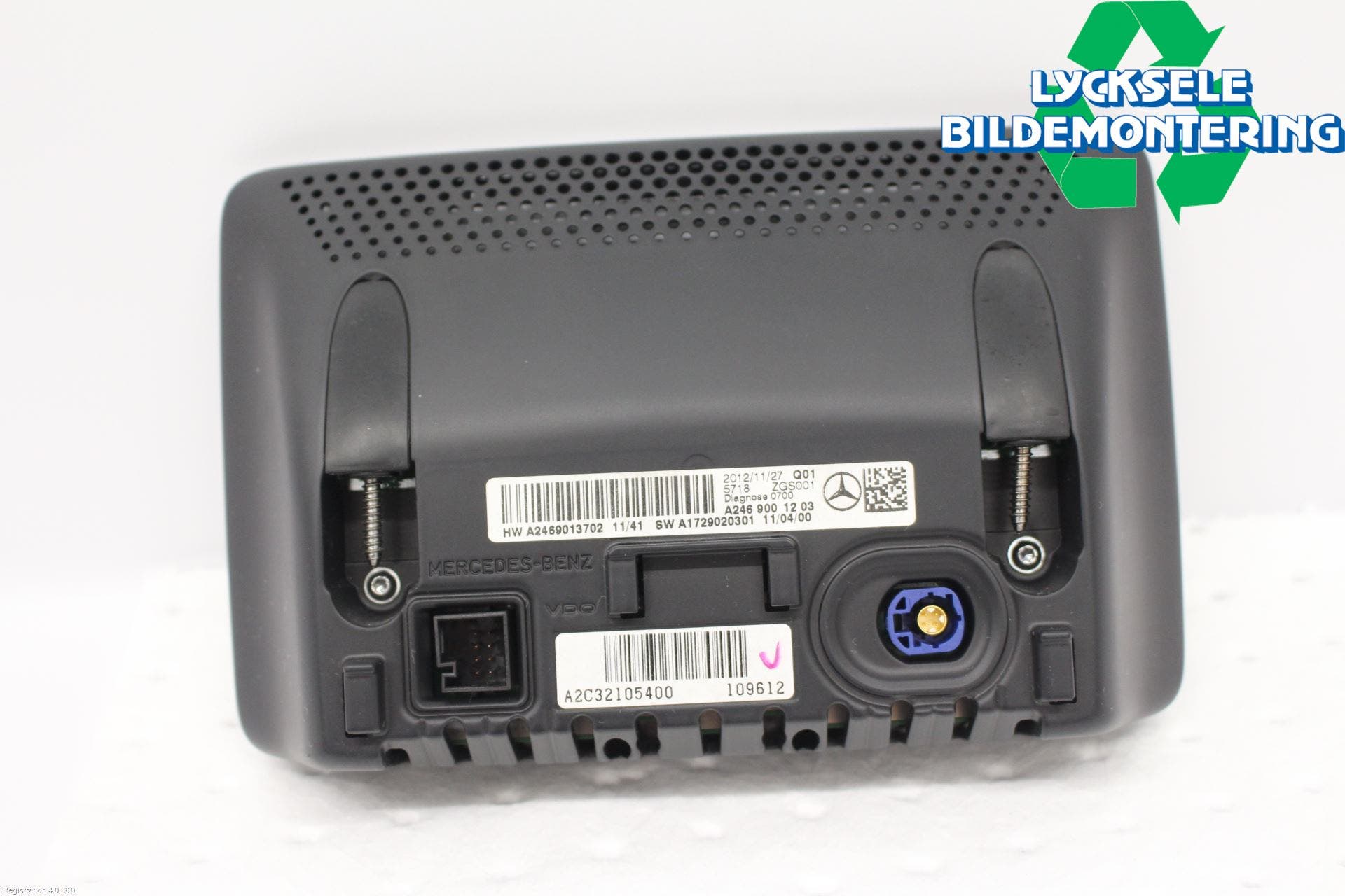 Mercedes-Benz MB B-KLASS (W246/W242) 12-19 Cd Radio - Multimediapanel