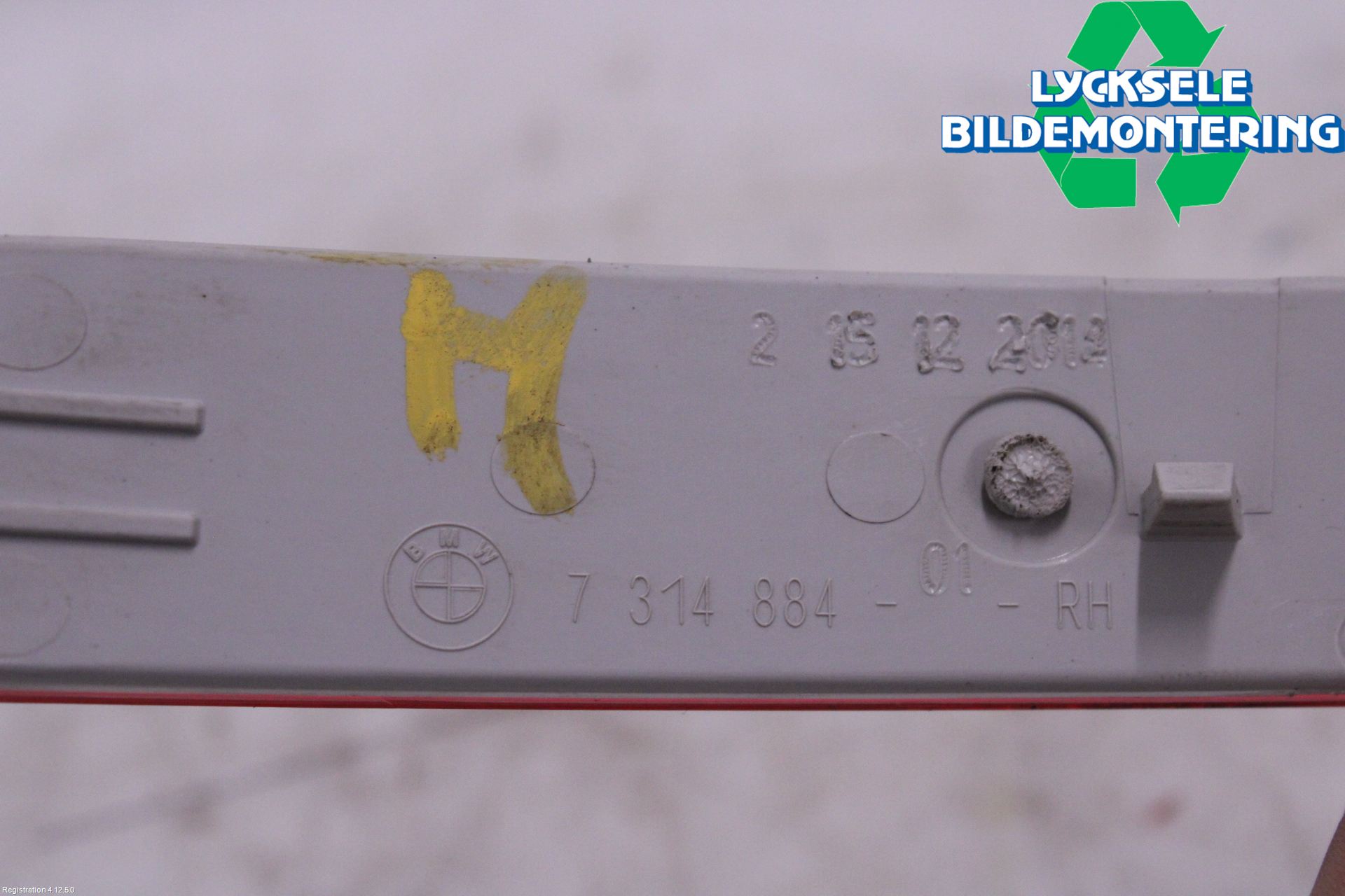 BMW X1 E84 10-15 Dimljus/Reflex Bak