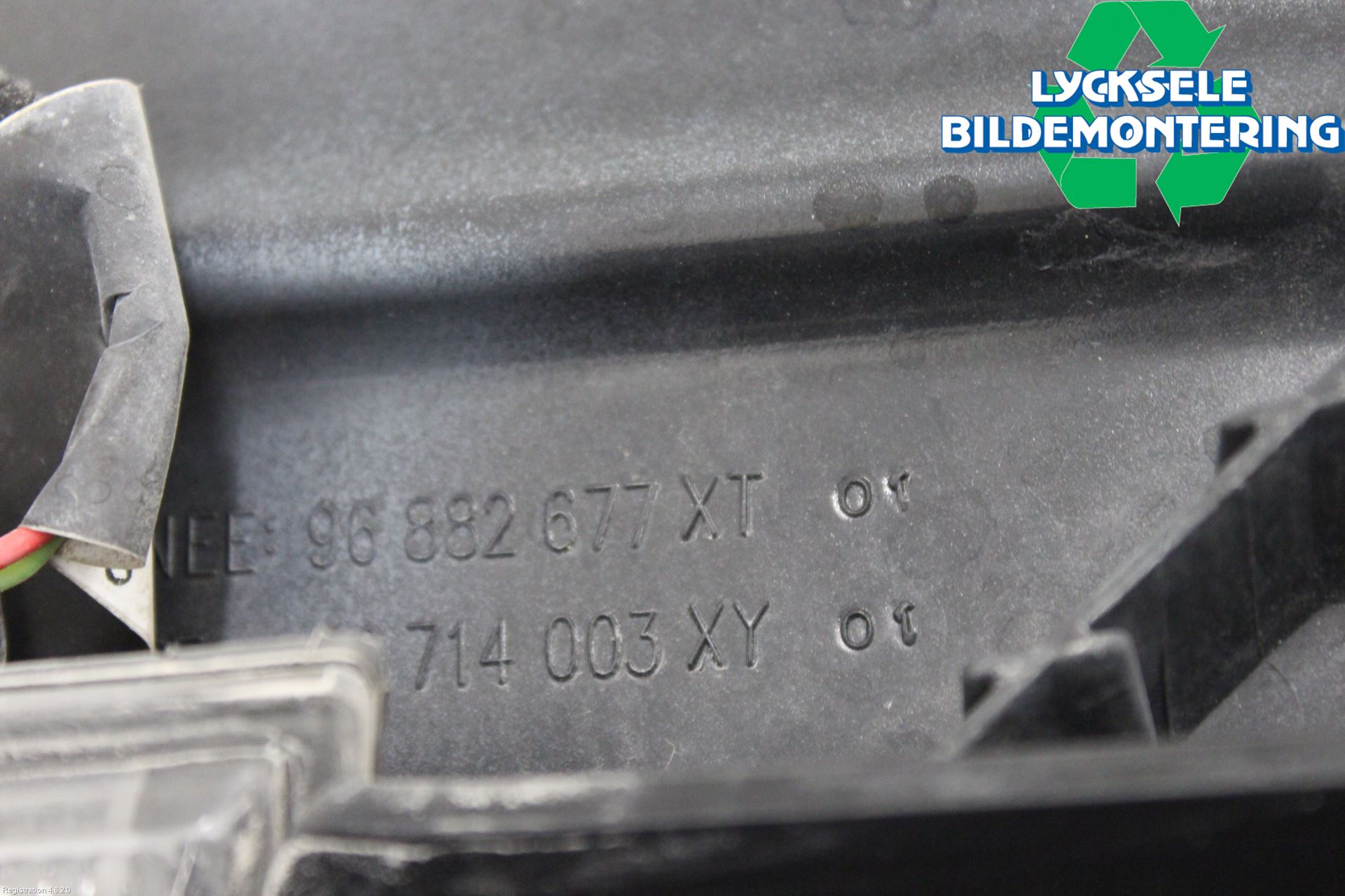 Citroen C4 II 11-18 Spoiler Baklucka