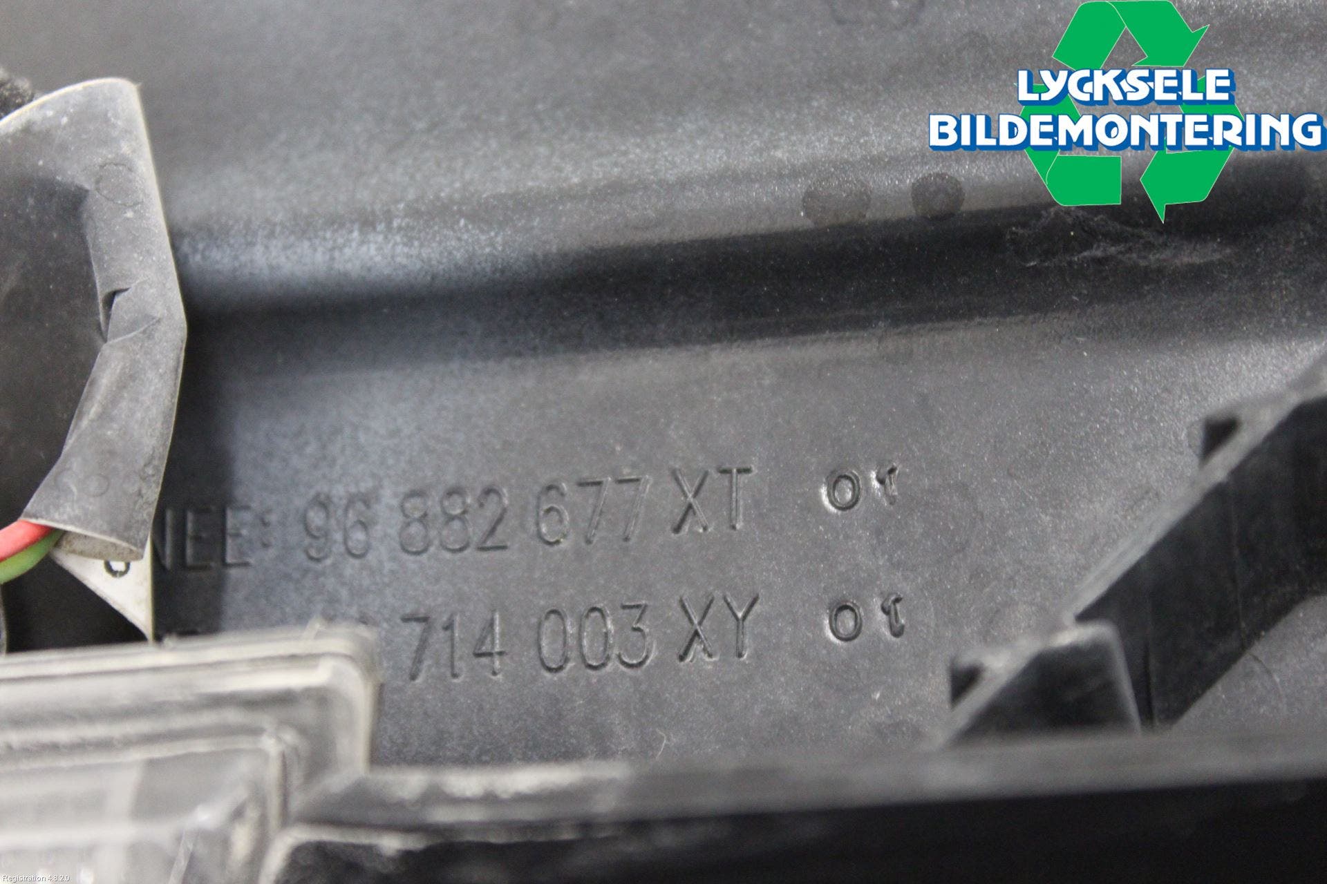 Citroen C4 II 11-18 Spoiler Baklucka