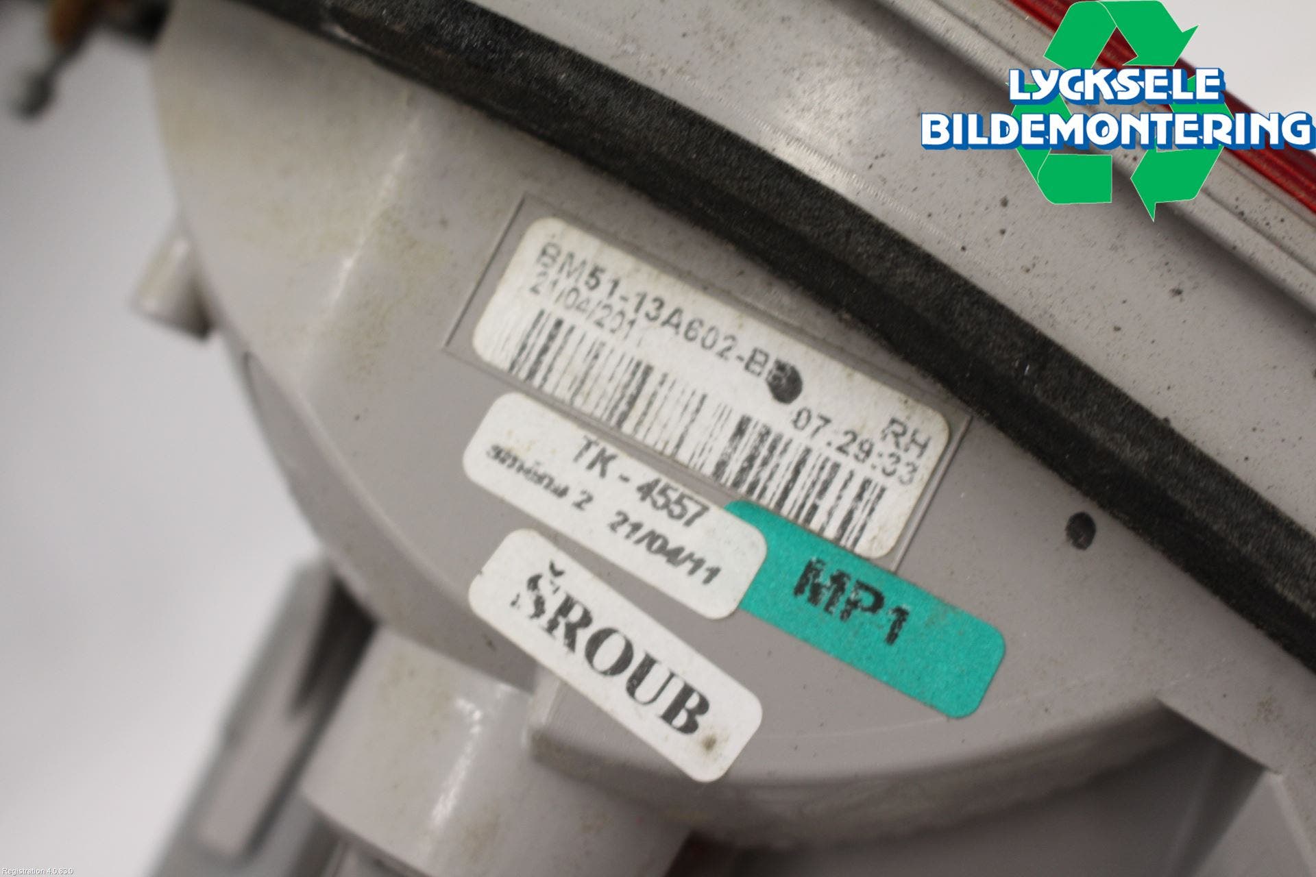 Ford FOCUS 11-14 Bakljus Lucka Hö