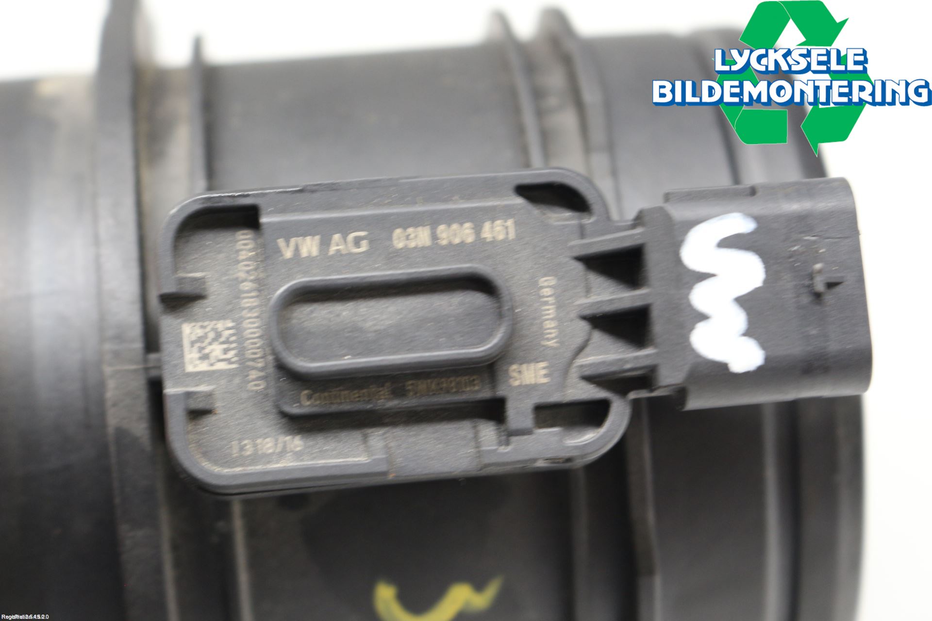 Volkswagen VW PASSAT 15-19 Injluftmassamätare
