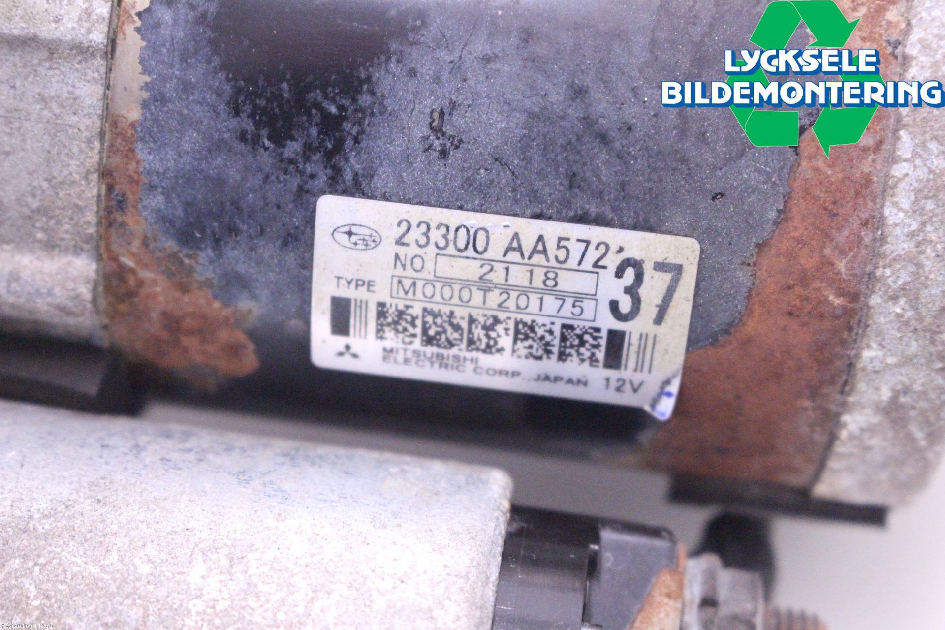 Subaru OUTBACK 10-15 Startmotor