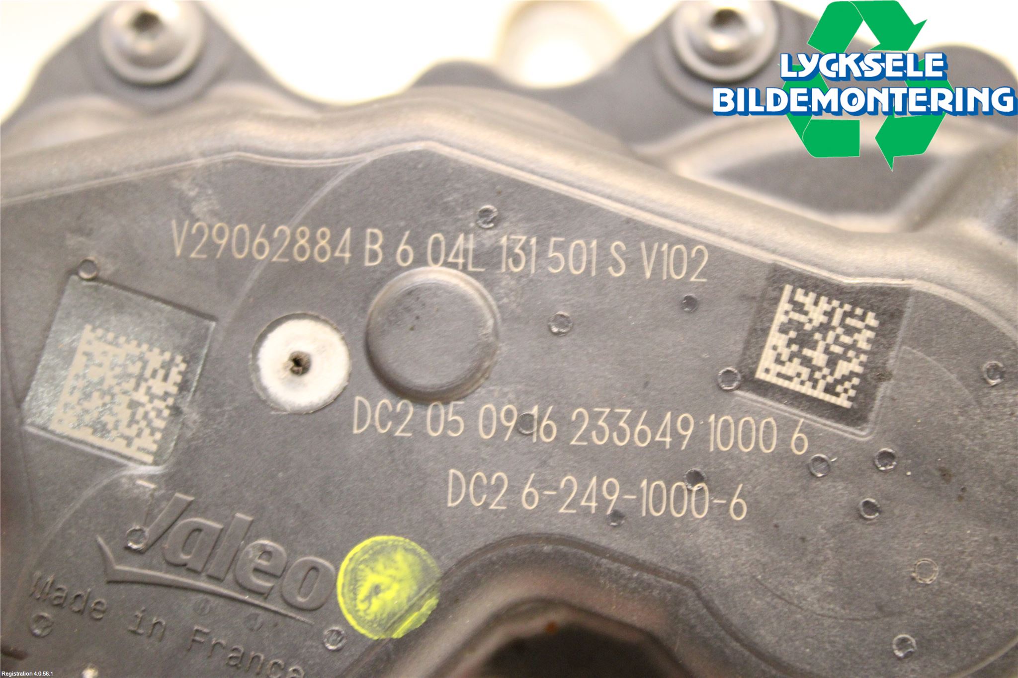 Volkswagen VW GOLF / E-GOLF VII 13-20 Egr Ventil
