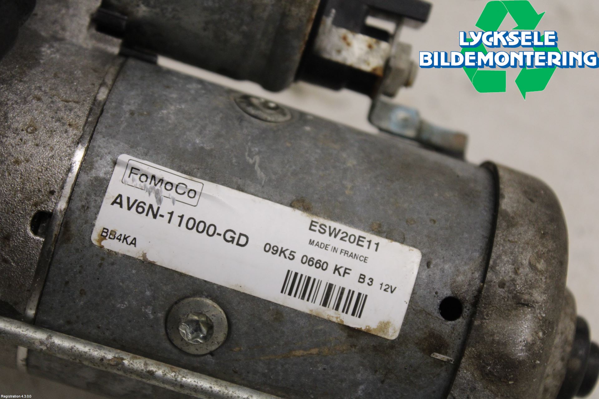 Ford FOCUS 15-18 Startmotor Diesel