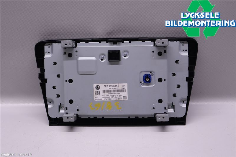 Skoda OCTAVIA (5E) 13-20 Cd Radio - Multimediapanel