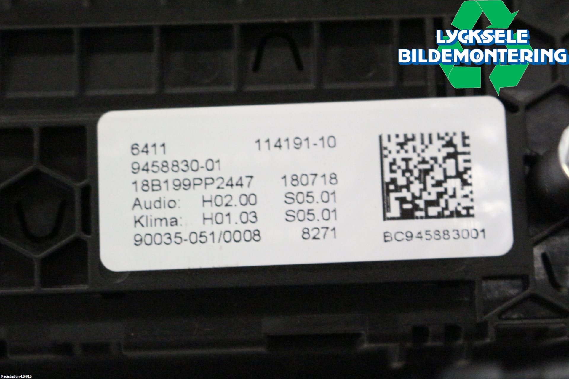BMW 5 G30/G31/F90 17-23 Ac Styrenhet Ac Manöveren