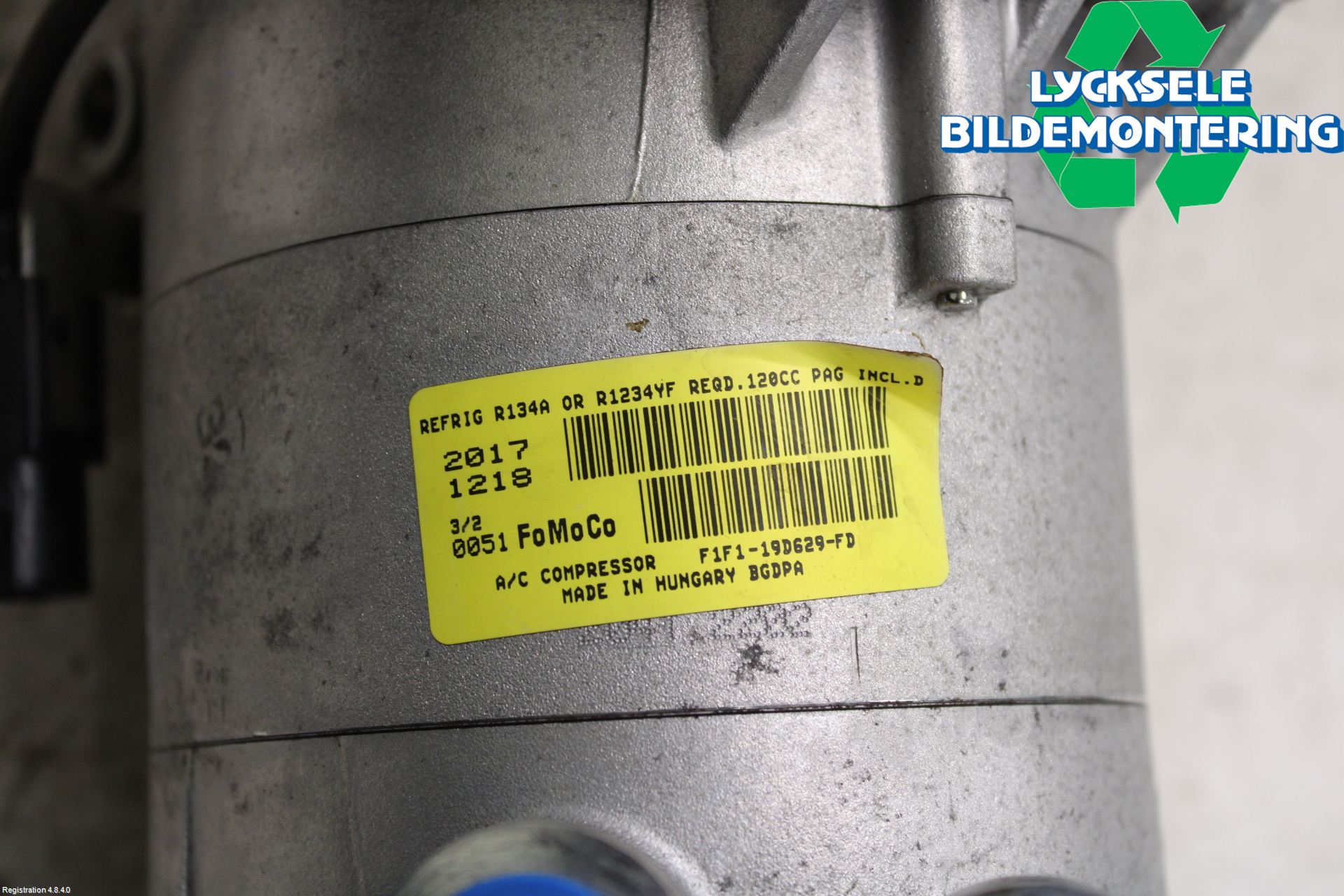 Ford FOCUS 15-18 Ac Kompressor