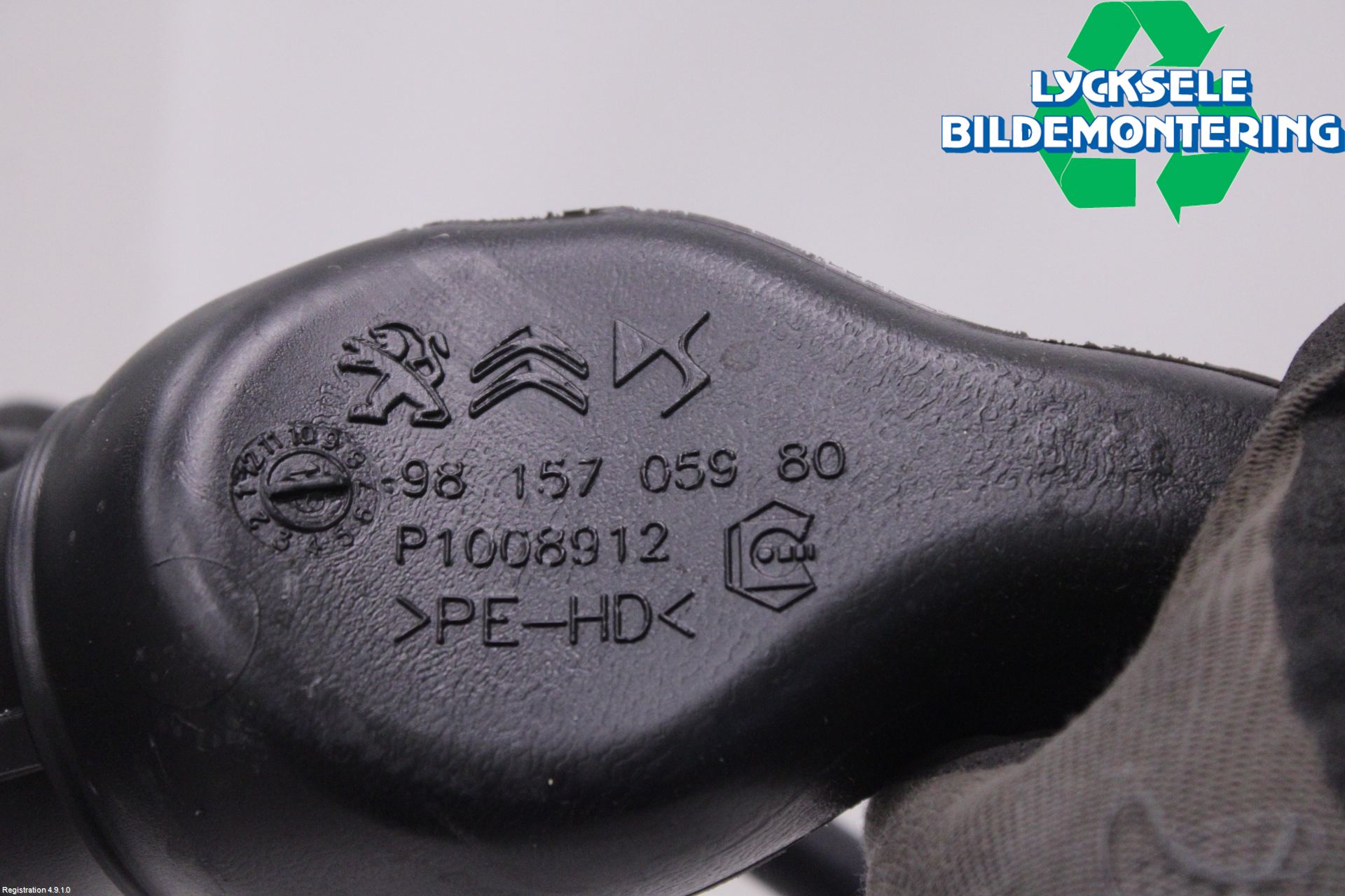 Peugeot PARTNER/E-PARTNER 19- Bränslepåfyllnrör-Slang